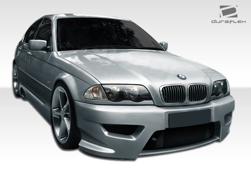 1999-2005 BMW 3 Series E46 4DR Duraflex I-Design Front Bumper Cover 1 Piece - Image 2