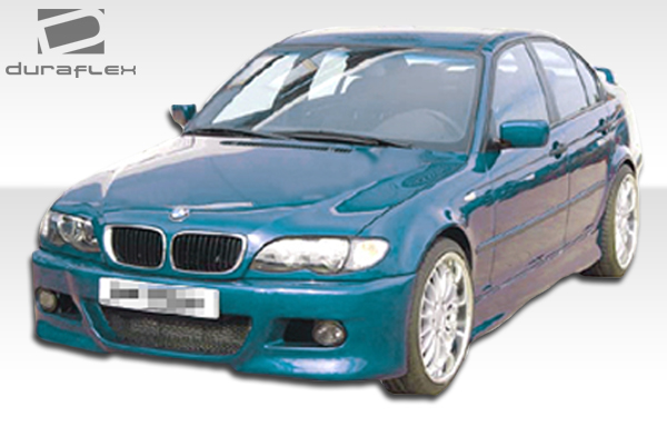 1999-2005 BMW 3 Series E46 4DR Duraflex M3 Look Style Front Bumper Cover 1 Piece - Image 3