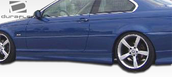 1999-2006 BMW 3 Series E46 Duraflex R-1 Side Skirts Rocker Panels 2 Piece - Image 3