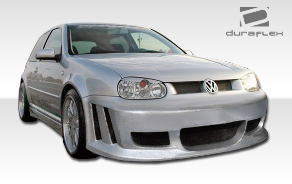 1999-2005 Volkswagen Golf GTI Duraflex Piranha 2 Front Bumper Cover 1 Piece - Image 8