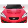 2010-2012 Hyundai Genesis Coupe 2DR Duraflex Circuit Hood - 1 Piece - Image 1