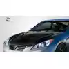 2010-2012 Hyundai Genesis Coupe 2DR Carbon Creations Vader Hood - 1 Piece - Image 2