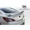 2010-2016 Hyundai Genesis Coupe 2DR Duraflex RS-1 Rear Wing Trunk Lid Spoiler - 1 Piece - Image 3