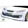 2010-2012 Hyundai Genesis Coupe 2DR Duraflex MS-R Front Lip Under Spoiler Air Dam - 1 Piece - Image 5