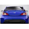 2010-2016 Hyundai Genesis Coupe 2DR Carbon Creations SQX Rear Wing Spoiler - 1 Piece - Image 1