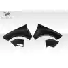 2014-2019 Ford Fiesta Duraflex CPR Wide Body 70MM Front Fender Flares - 4 Piece - Image 3