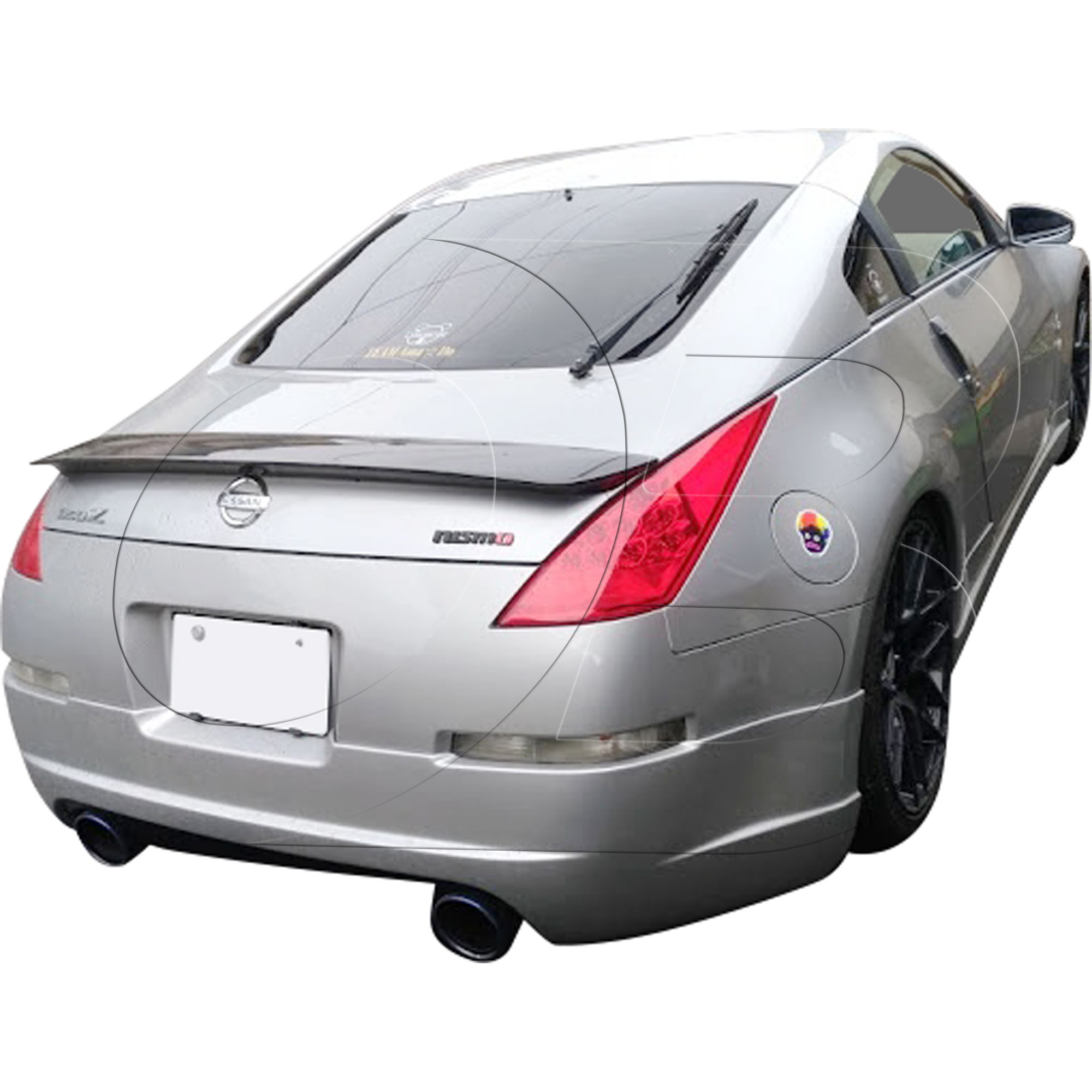 KBD Urethane ING VLX Style 1pc Rear Lip > Nissan 350Z 2003-2008 - Image 24