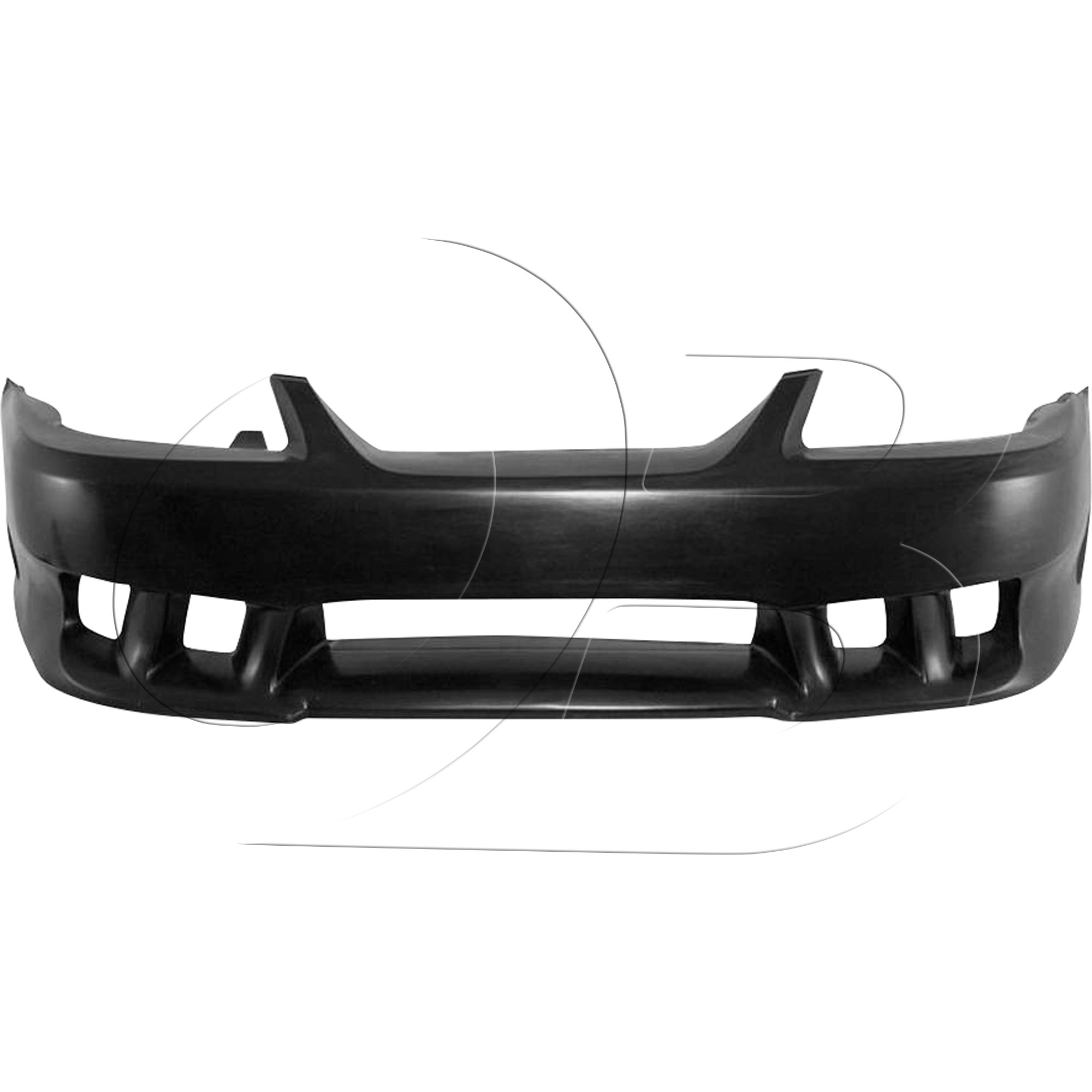 KBD Urethane SLN Style 1pc Front Bumper > Ford Mustang 1999-2004 - Image 2