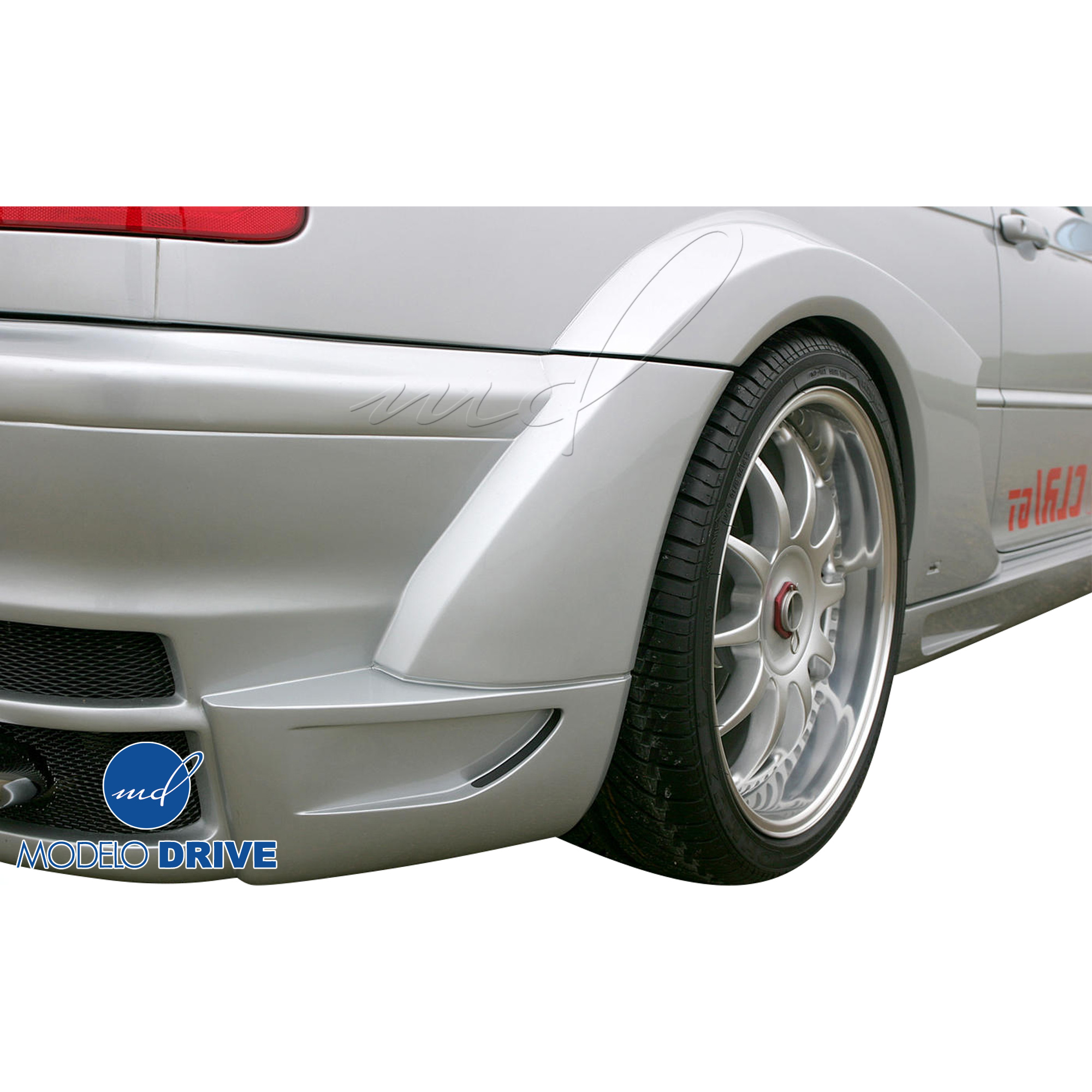 ModeloDrive FRP LDES Wide Body Rear Bumper > BMW 3-Series E46 1999-2005 > 2dr - Image 3