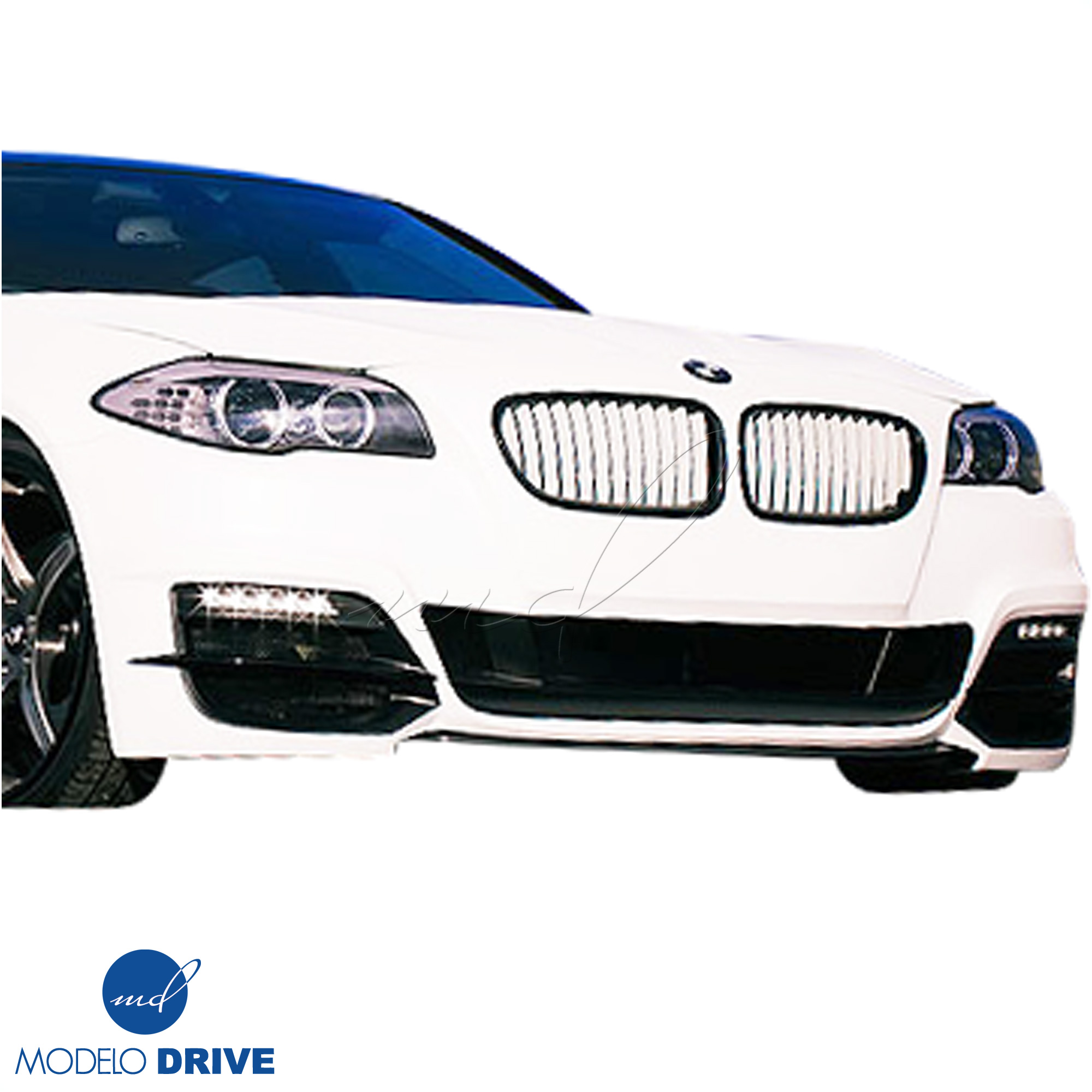ModeloDrive FRP WAL Front Bumper > BMW 5-Series F10 2011-2016 > 4dr - Image 13