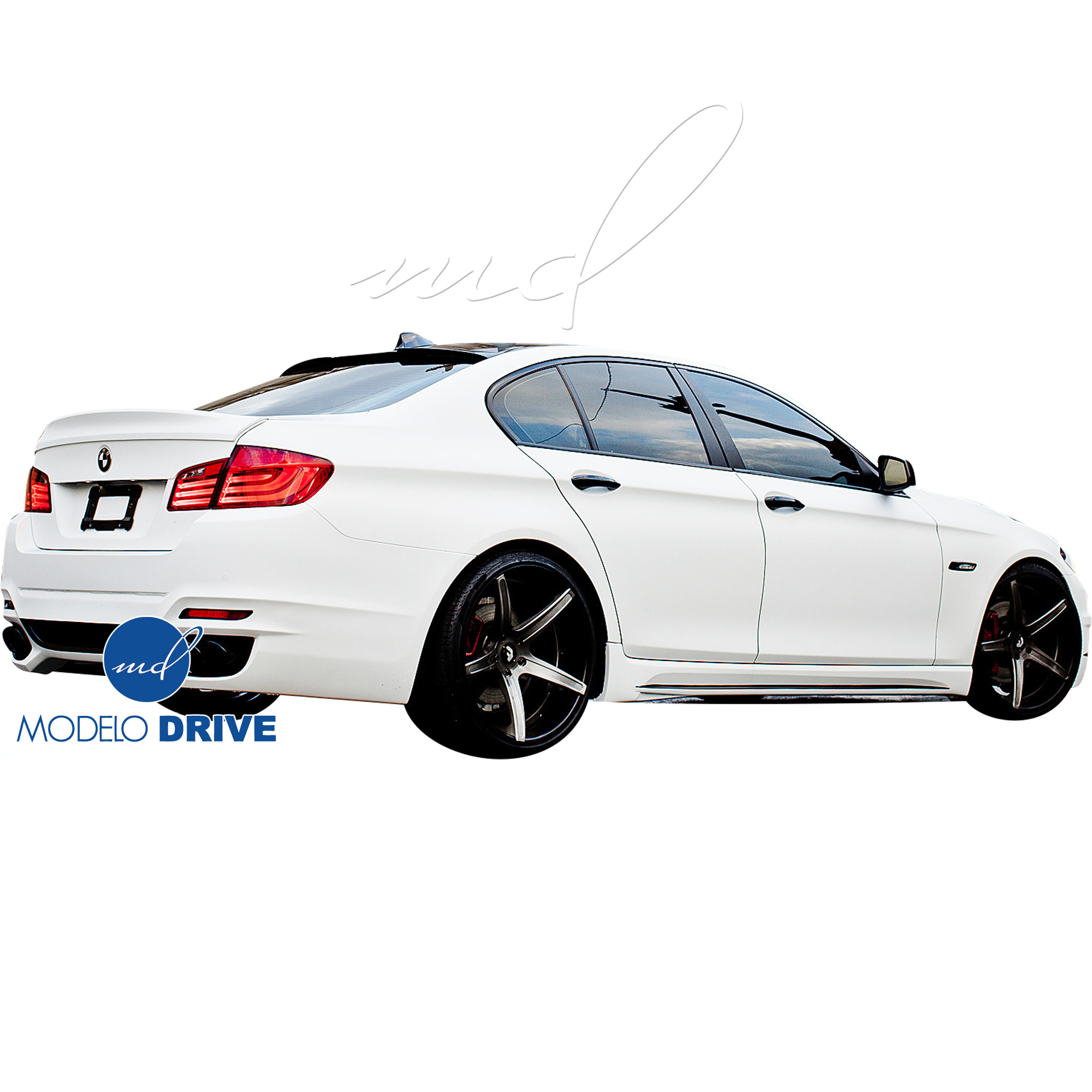 ModeloDrive FRP WAL Side Skirts > BMW 5-Series F10 2011-2016 > 4dr - Image 2