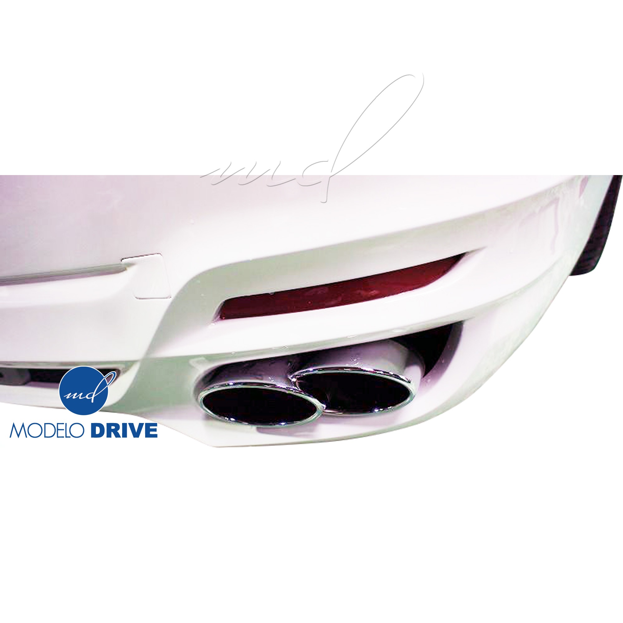 ModeloDrive FRP WAL Rear Bumper > BMW 5-Series F10 2011-2016 > 4dr - Image 5