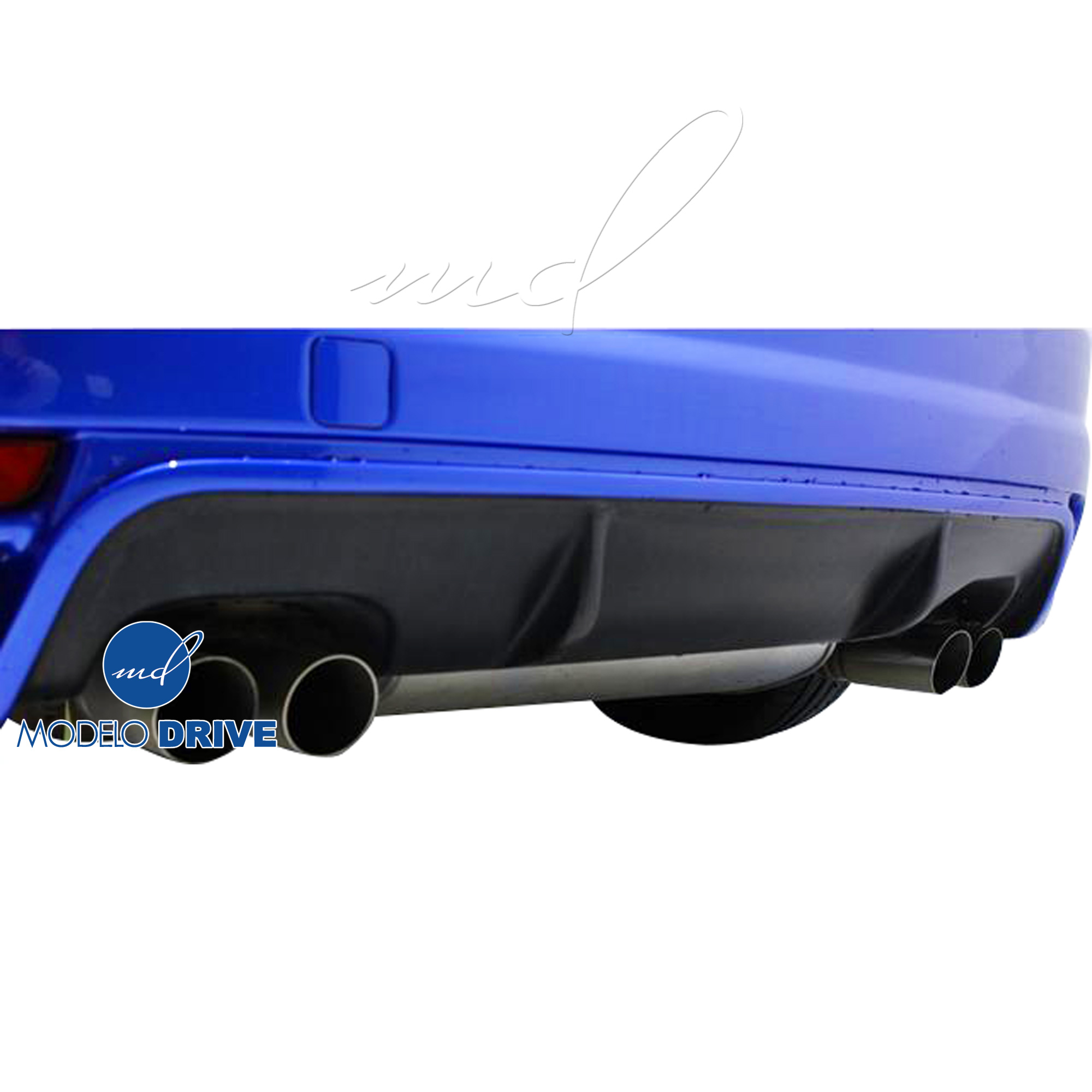 ModeloDrive FRP ING Rear Bumper > Subaru WRX STi GRB 2008-2011 - Image 3