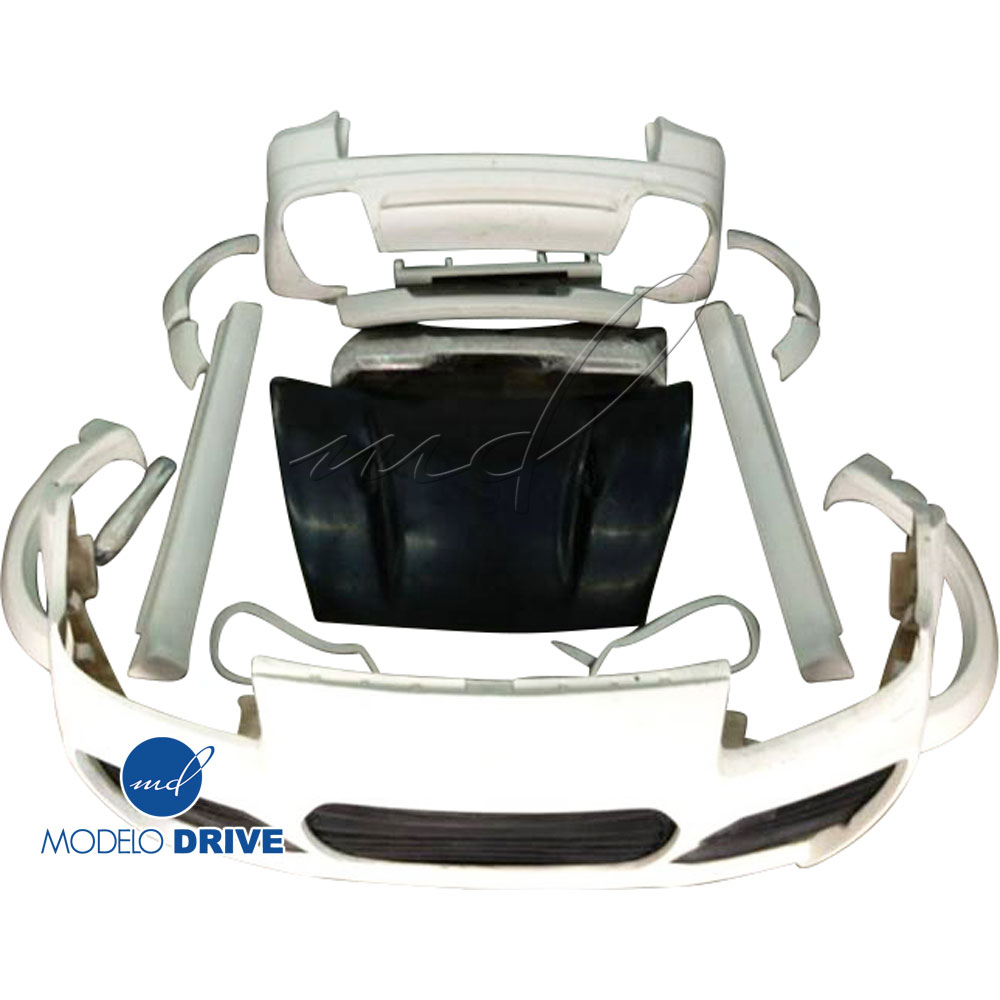 ModeloDrive FRP TART Wide Body Kit 8pc > Porsche Cayenne 957 2008-2010 - Image 3