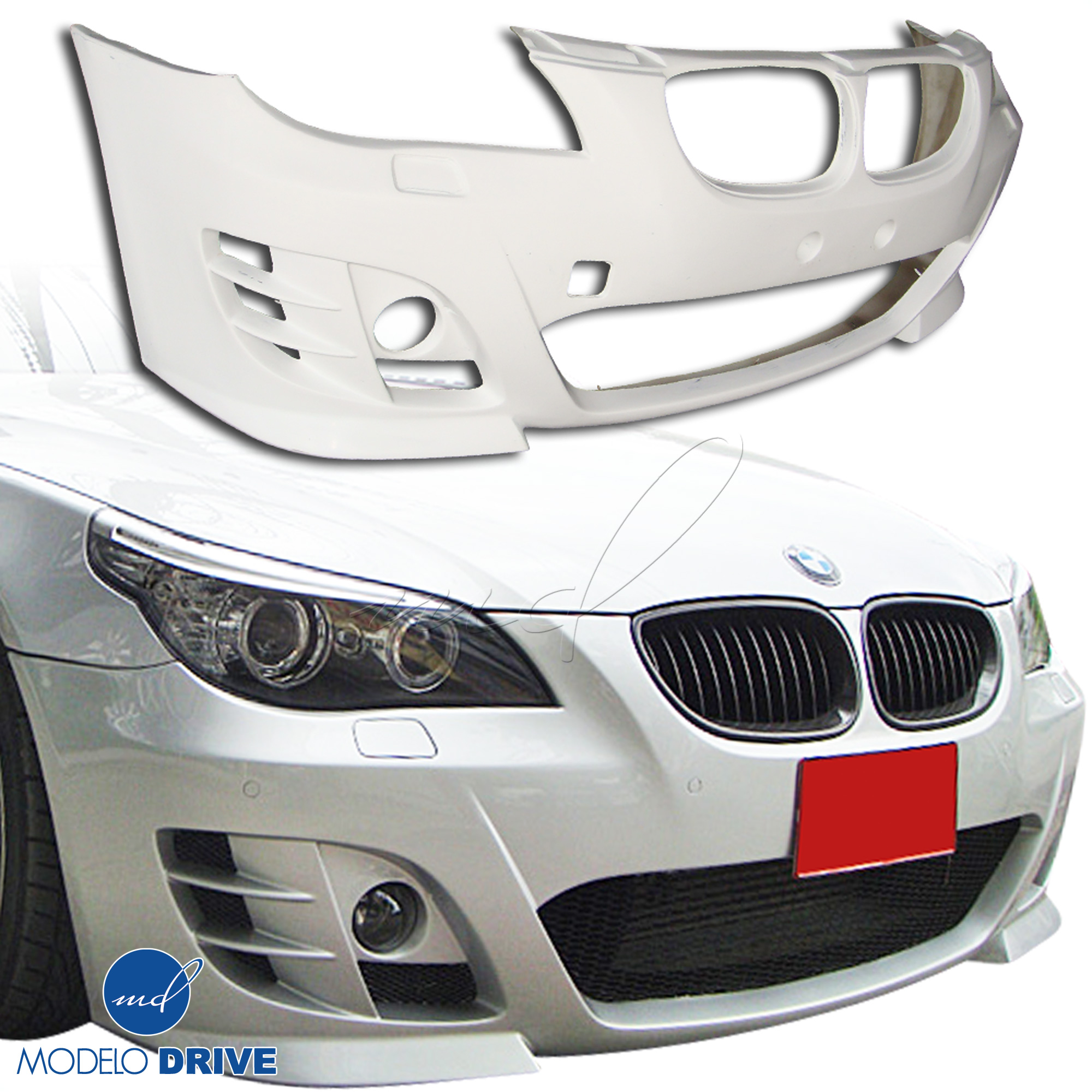 ModeloDrive FRP KERS Front Bumper > BMW 5-Series E60 2004-2010 > 4dr - Image 17