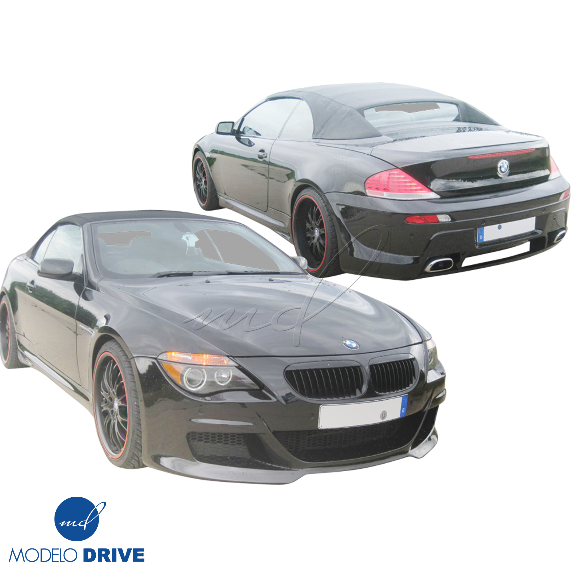ModeloDrive FRP LDES Body Kit 4pc > BMW 6-Series E63 E64 2004-2010 > 2dr - Image 3