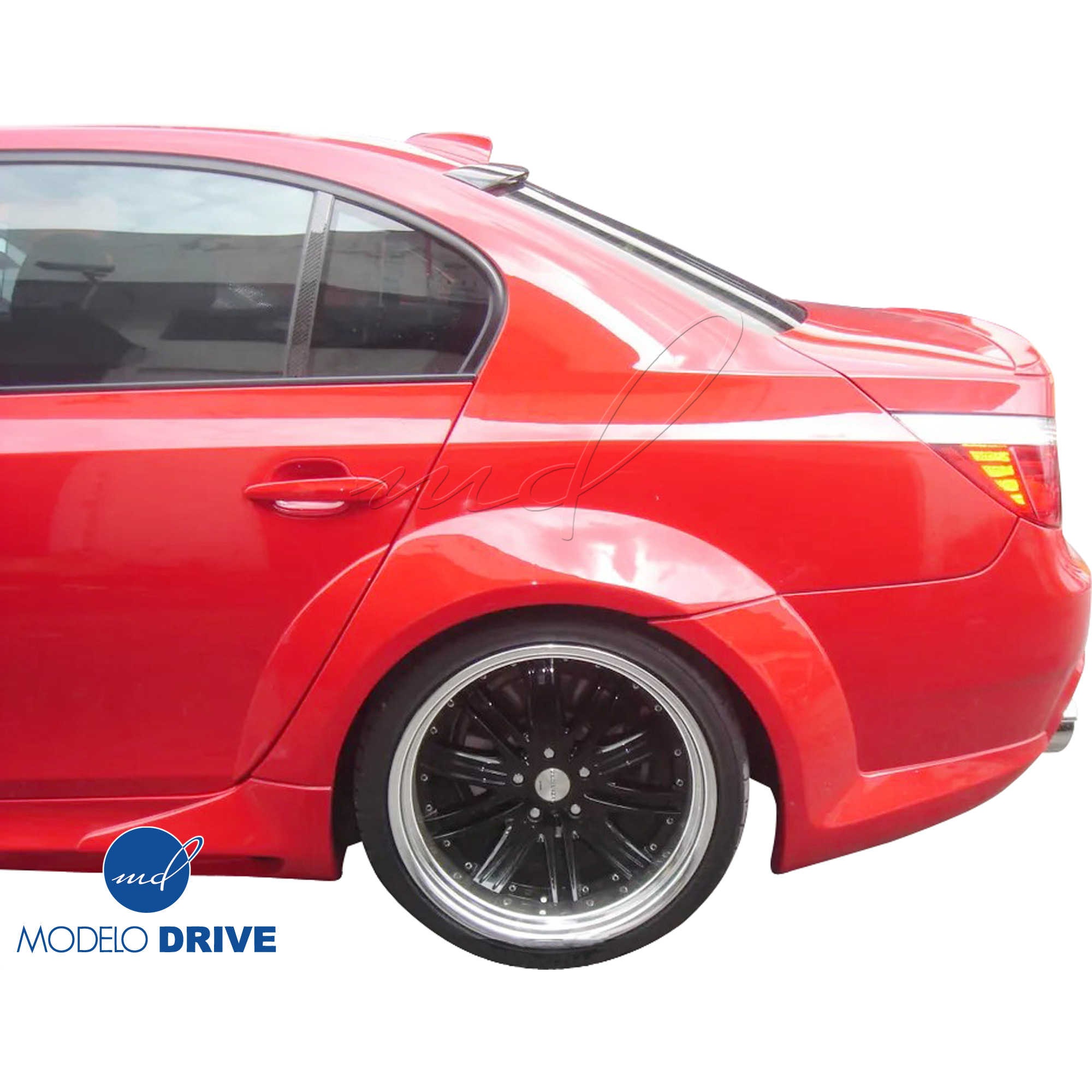 ModeloDrive FRP LUMM CL5RS Wide Body Fender Flares (rear) 4pc > BMW 5-Series E60 2004-2010 > 4dr - Image 2