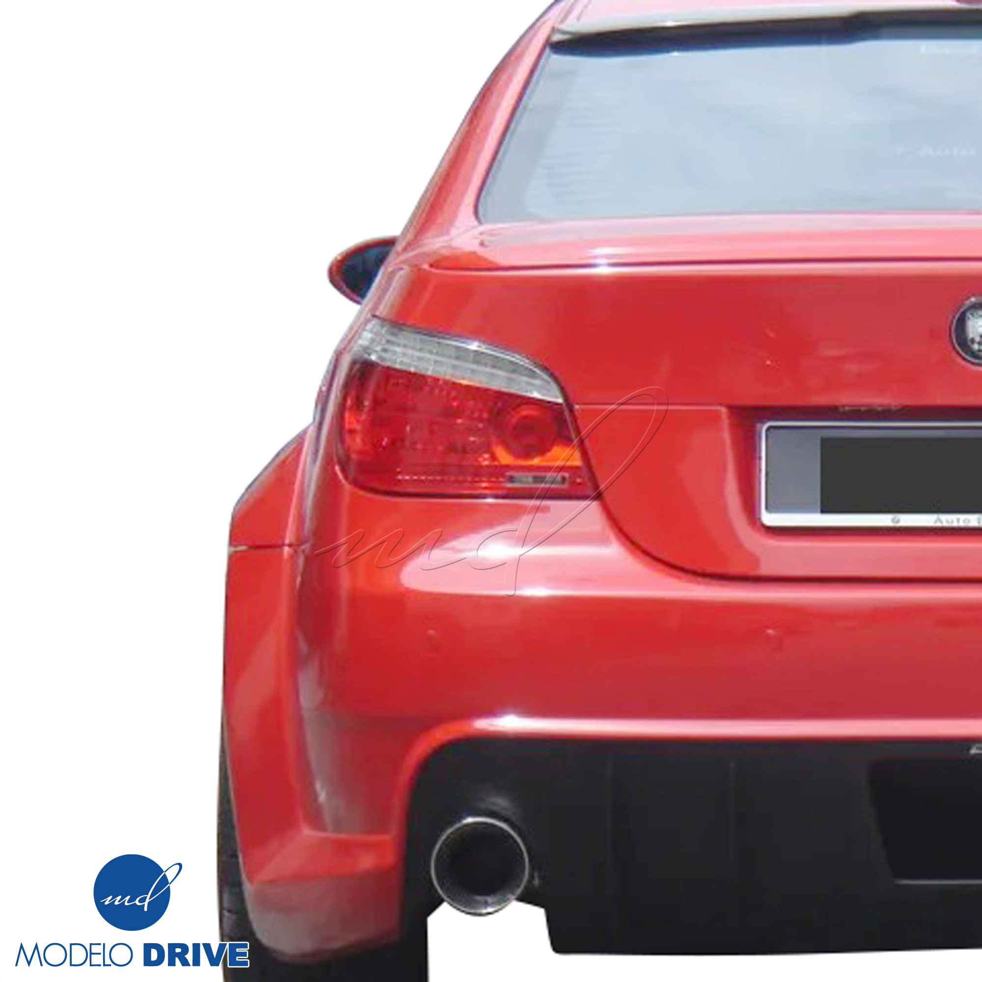 ModeloDrive FRP LUMM CL5RS Wide Body Fender Flares (rear) 4pc > BMW 5-Series E60 2004-2010 > 4dr - Image 4