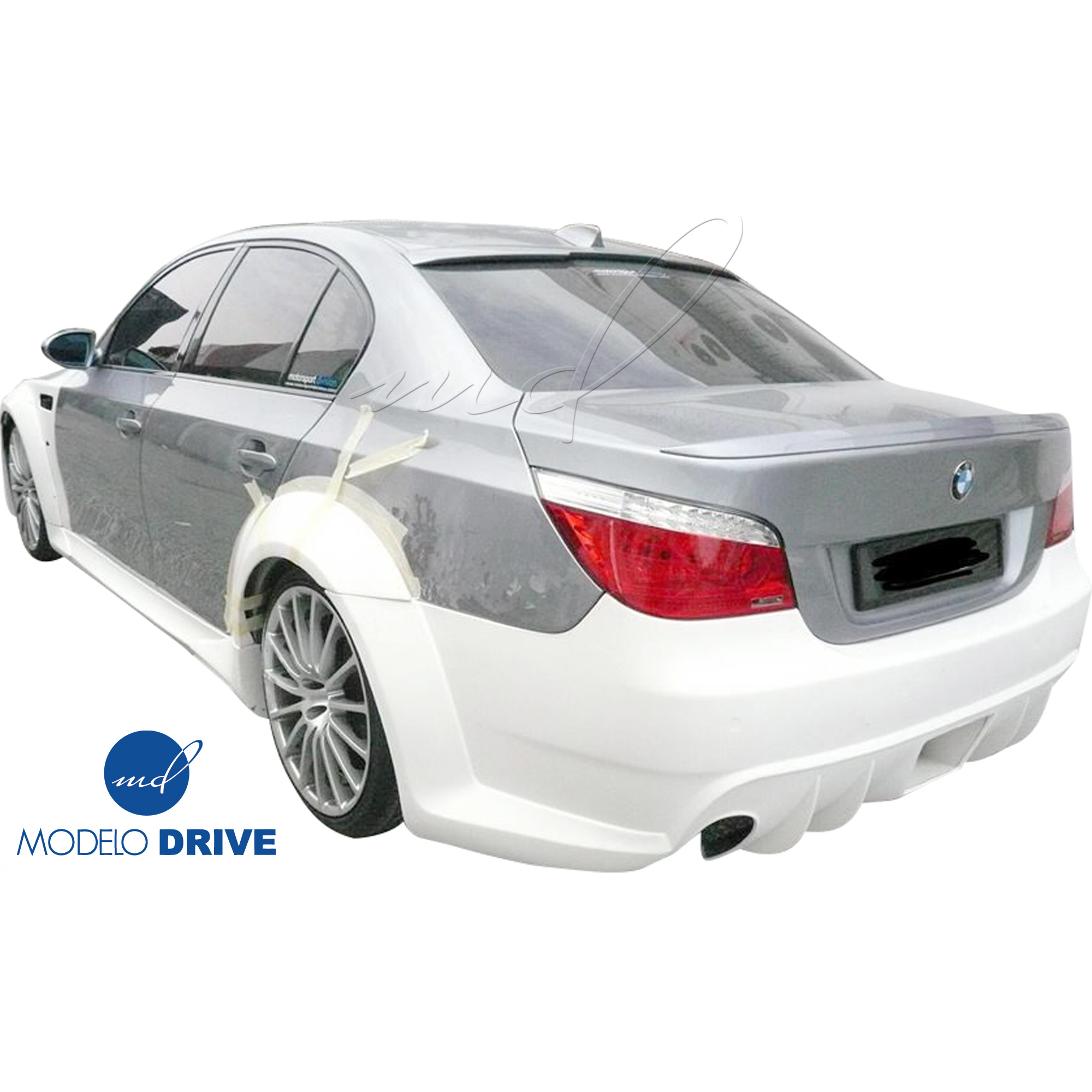 ModeloDrive FRP LUMM CL5RS Wide Body Fender Flares (rear) 4pc > BMW 5-Series E60 2004-2010 > 4dr - Image 7