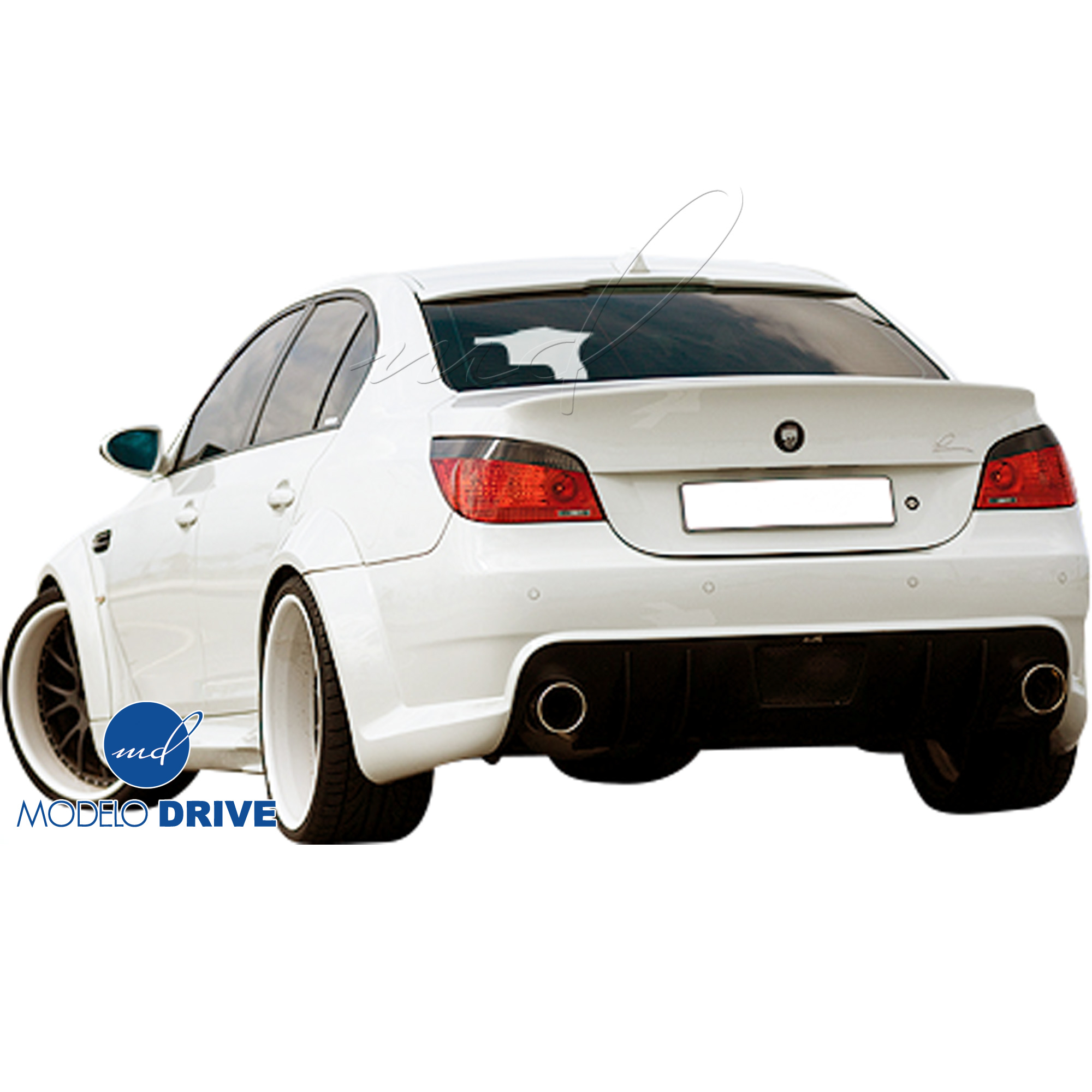 ModeloDrive FRP LUMM CL5RS Wide Body Rear Bumper > BMW 5-Series E60 2004-2010 > 4dr - Image 10