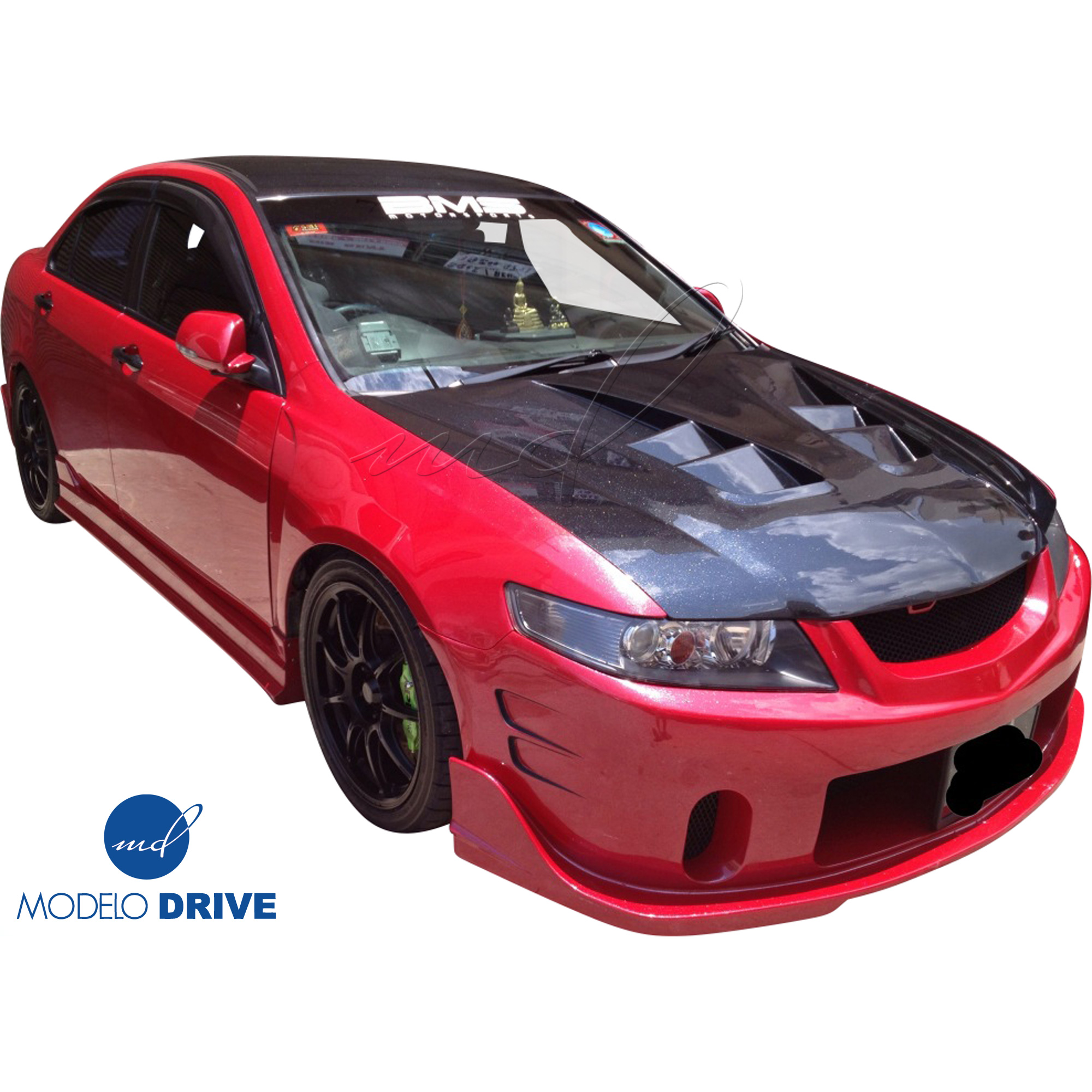 ModeloDrive FRP BC2 Front Bumper > Acura TSX CL9 2004-2008 - Image 4