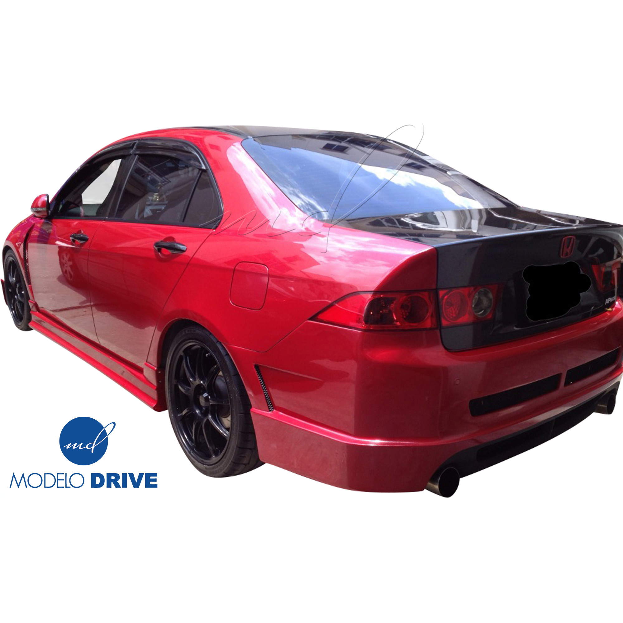 ModeloDrive FRP BC2 Rear Bumper > Acura TSX CL9 2004-2008 - Image 6