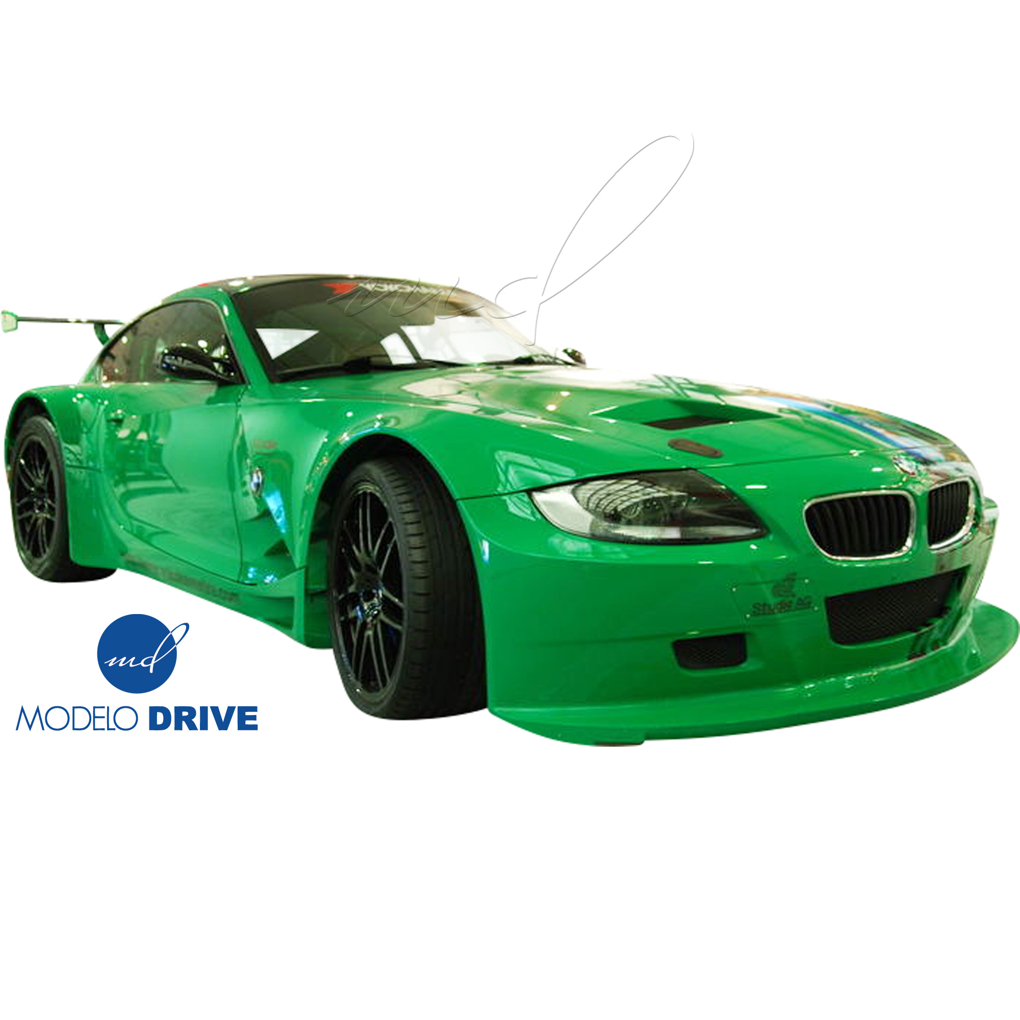 ModeloDrive FRP GTR Wide Body Front Bumper > BMW Z4 M E86 2006-2008 > 3dr Coupe - Image 32