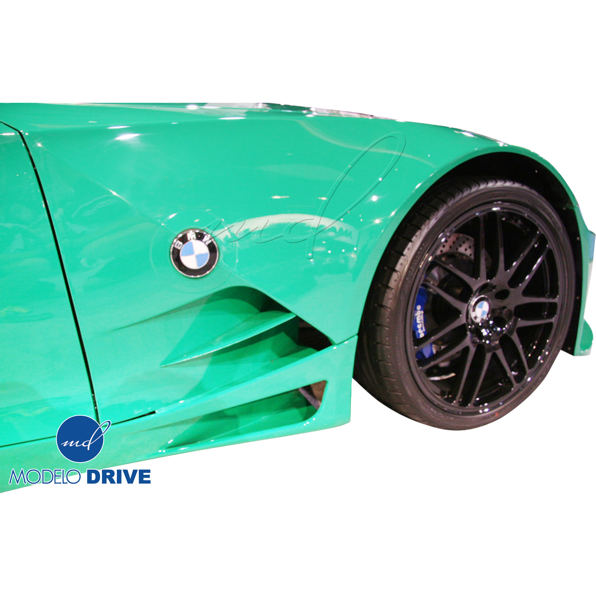 ModeloDrive FRP GTR Wide Body Fenders (front) > BMW Z4 M E86 2006-2008 > 3dr Coupe - Image 17