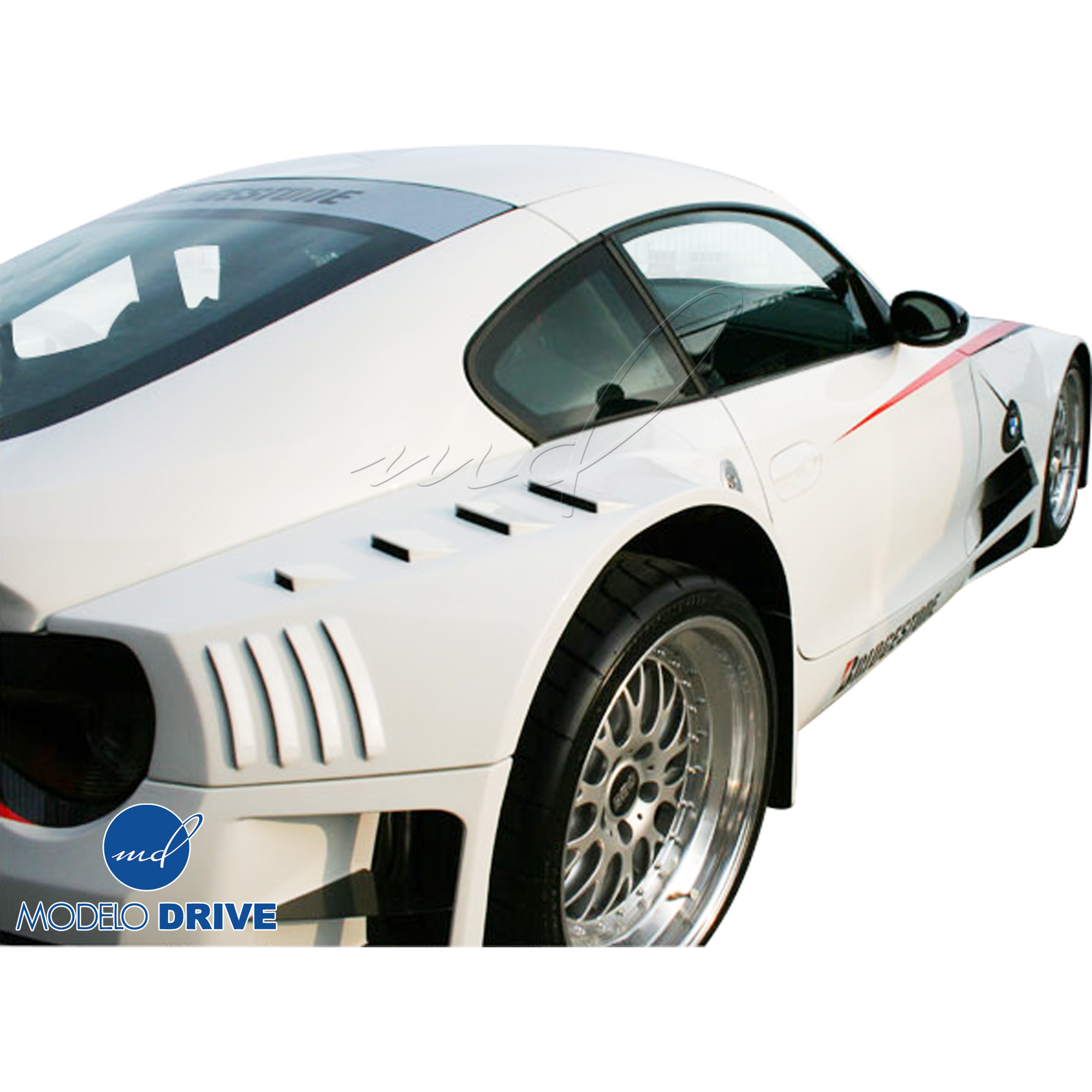 ModeloDrive FRP GTR Wide Body Fenders (rear) > BMW Z4 M E86 2006-2008 > 3dr Coupe - Image 29