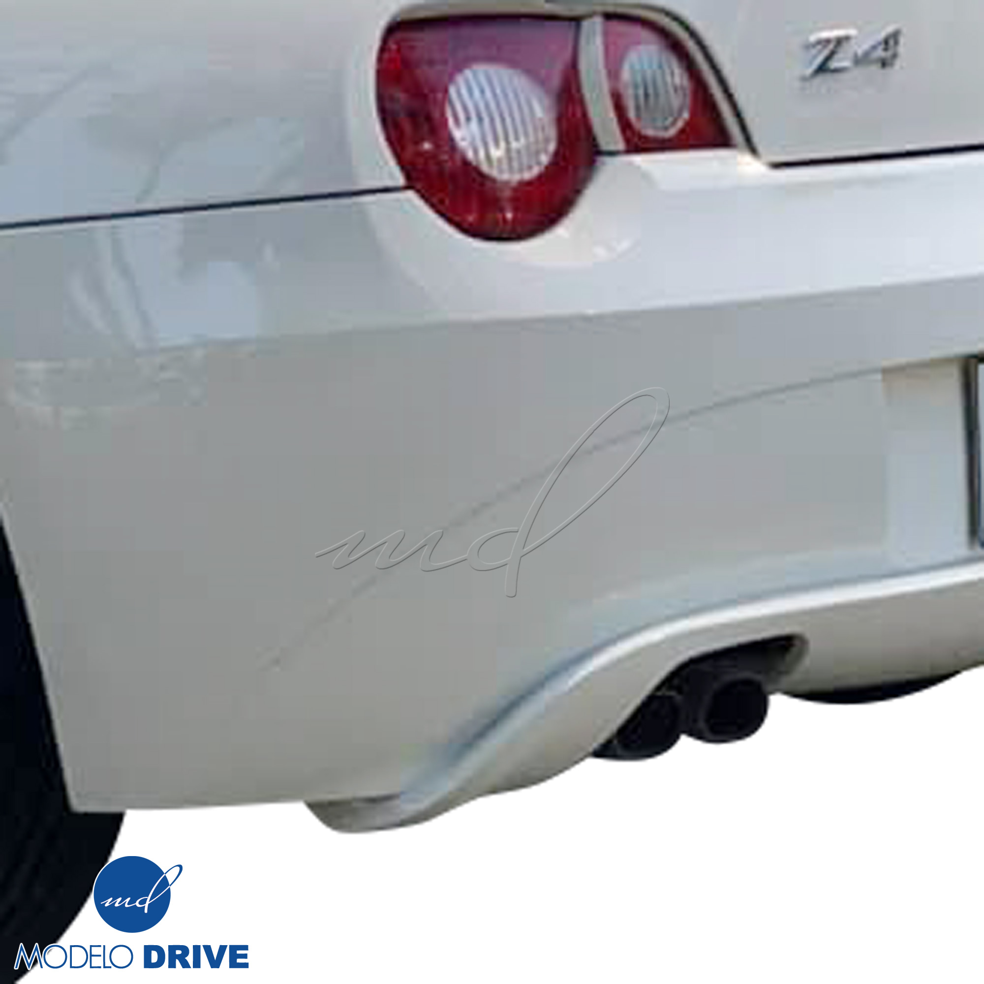 ModeloDrive FRP AERO Diffuser (dual exhst cut outs) > BMW Z4 E85 2003-2005 - Image 3
