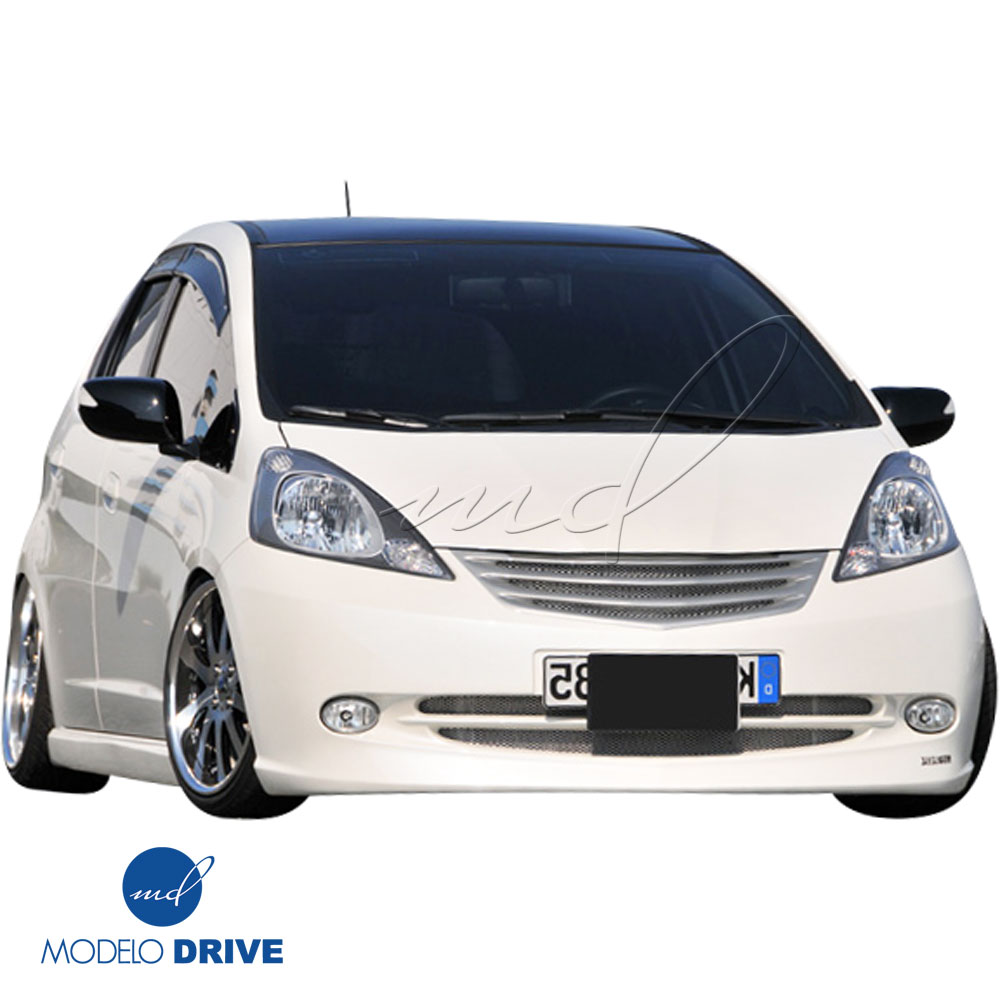 ModeloDrive FRP NOBL Front Bumper > Honda Fit 2009-2013 - Image 1