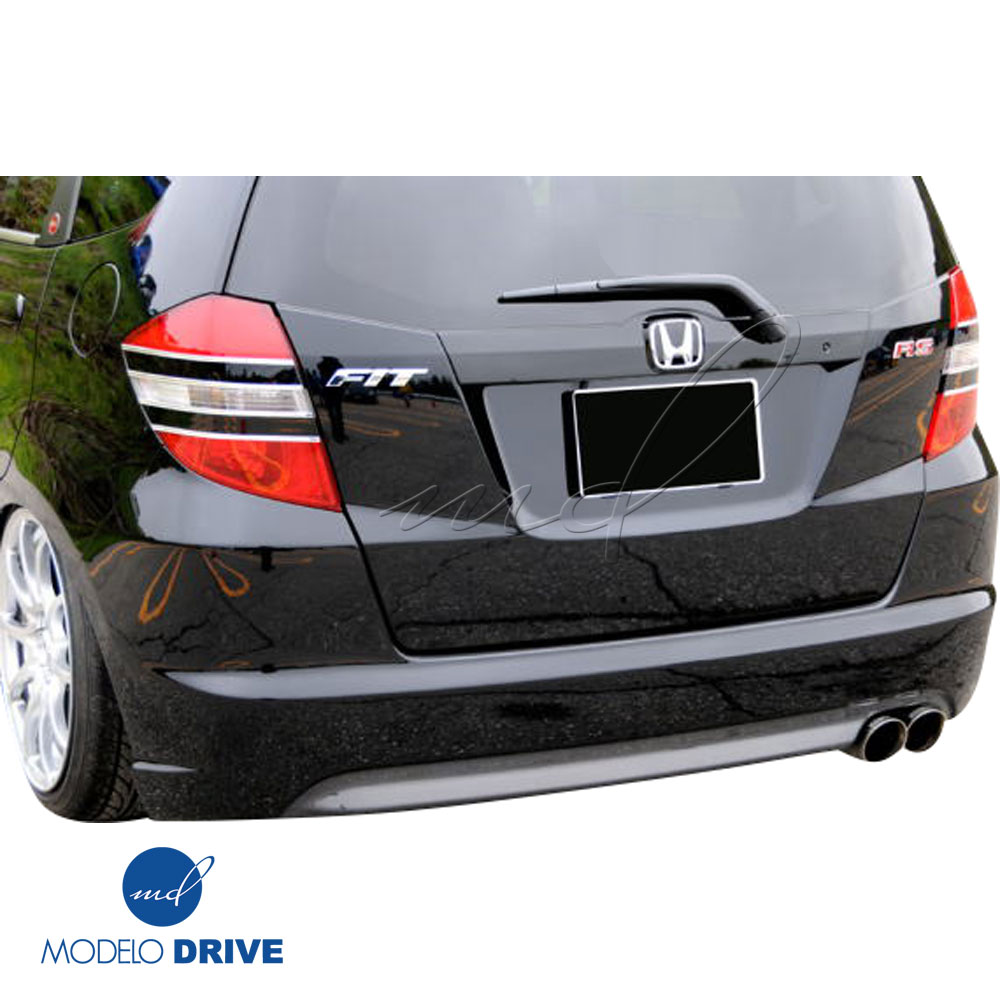ModeloDrive FRP NOBL Rear Bumper > Honda Fit 2009-2013 - Image 2