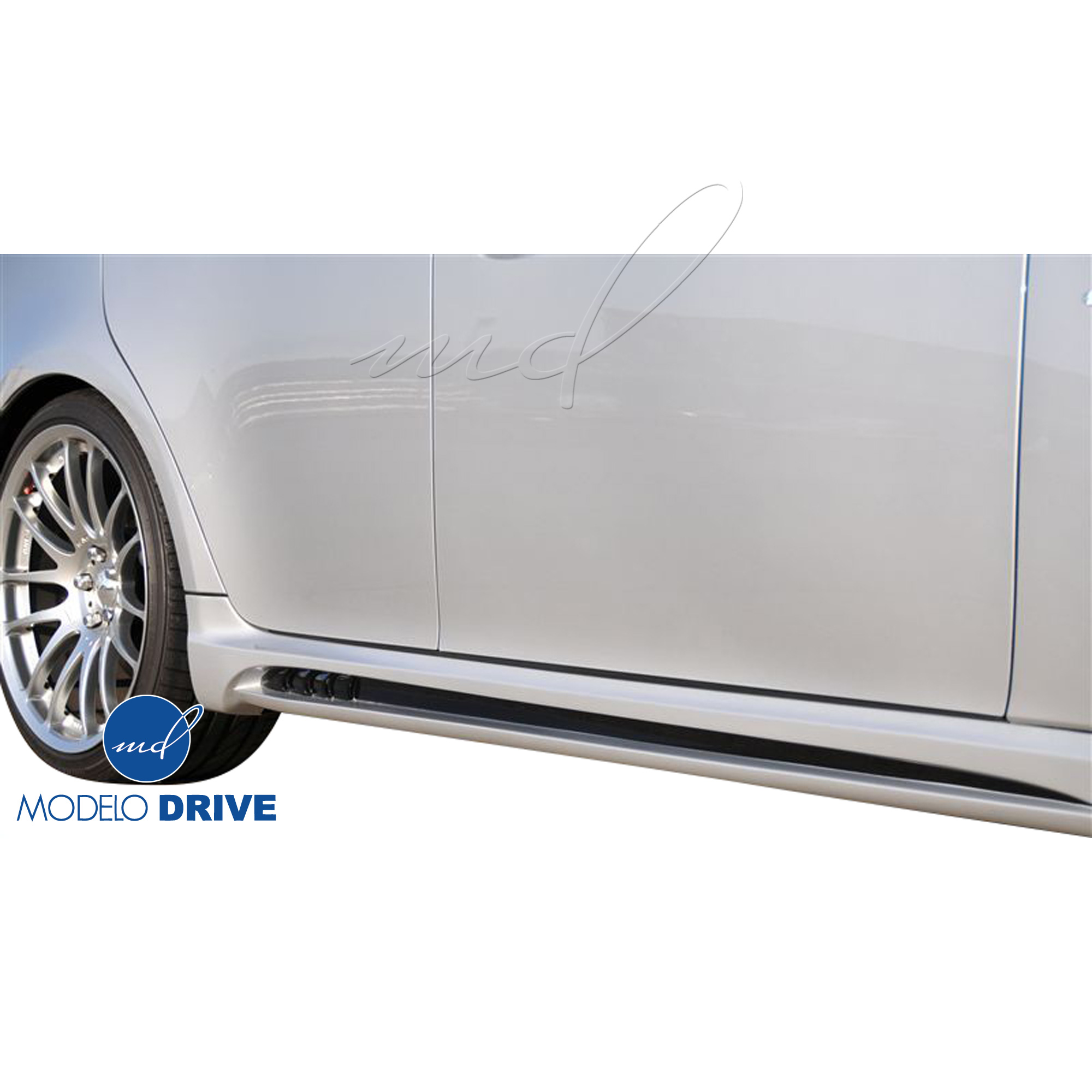 ModeloDrive FRP WAL Side Skirts > Lexus IS-Series IS250 IS350 2006-2013 > 4-Door Sedan - Image 4