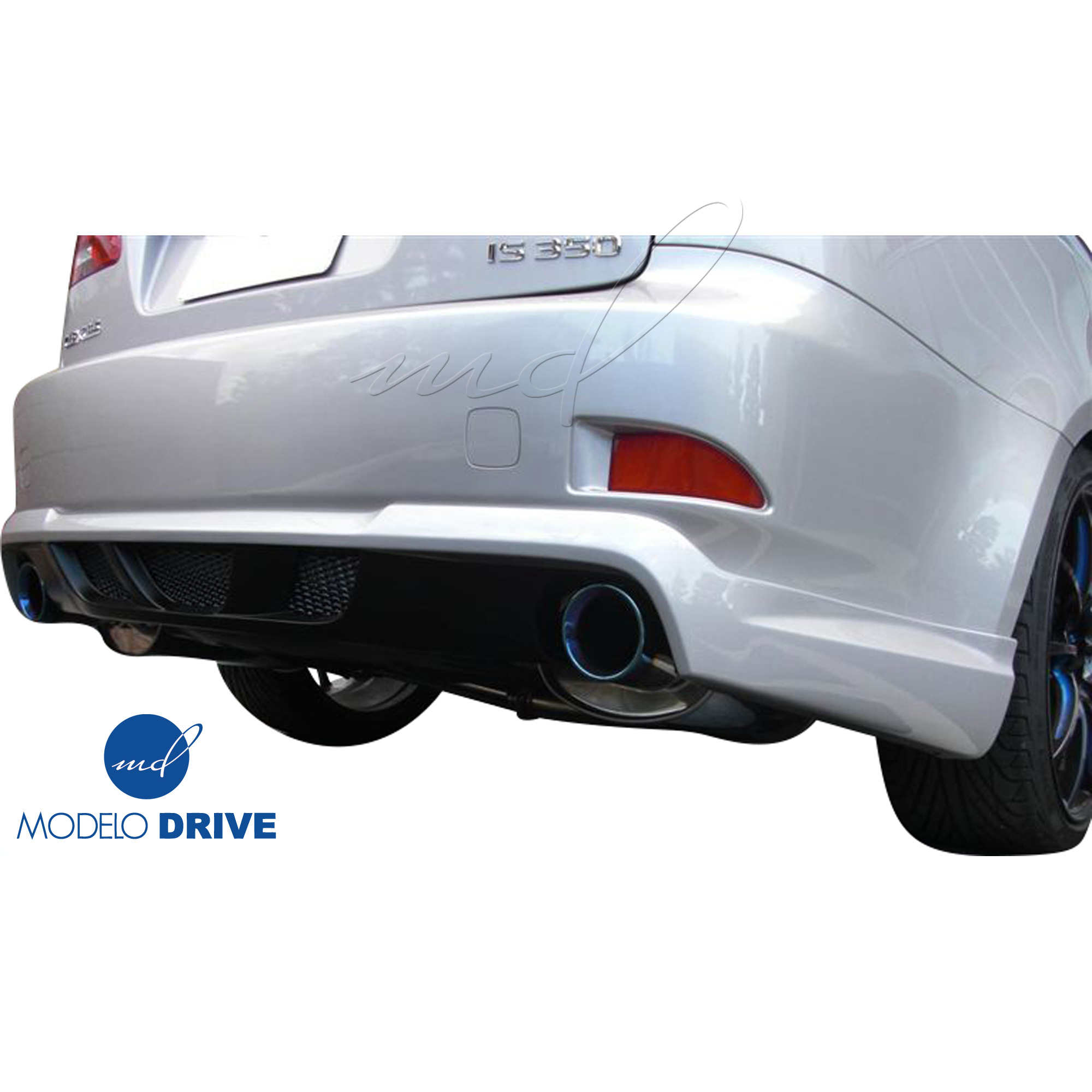 ModeloDrive FRP WAL Rear Add-on Valance > Lexus IS250 2006-2013 > 4-Door Sedan - Image 10