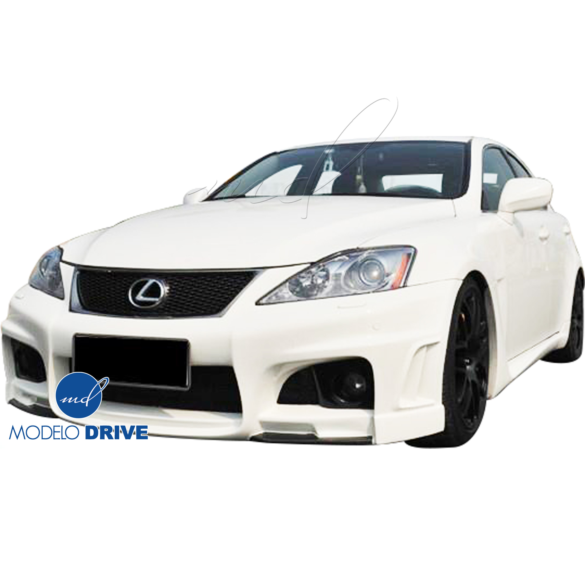 ModeloDrive FRP WAL BISO Front Bumper > Lexus IS F 2012-2013 - Image 6