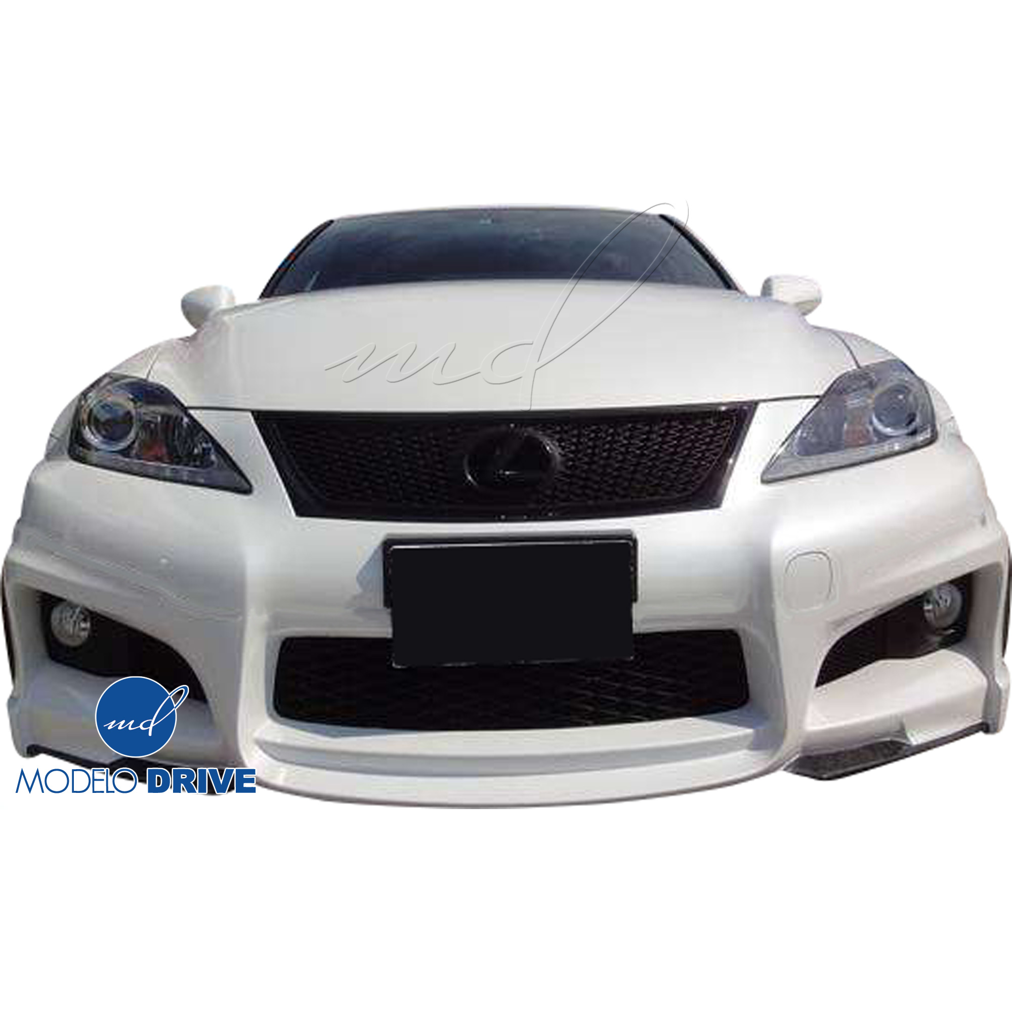 ModeloDrive FRP WAL BISO Front Bumper > Lexus IS-Series IS-F 2012-2013 - Image 2