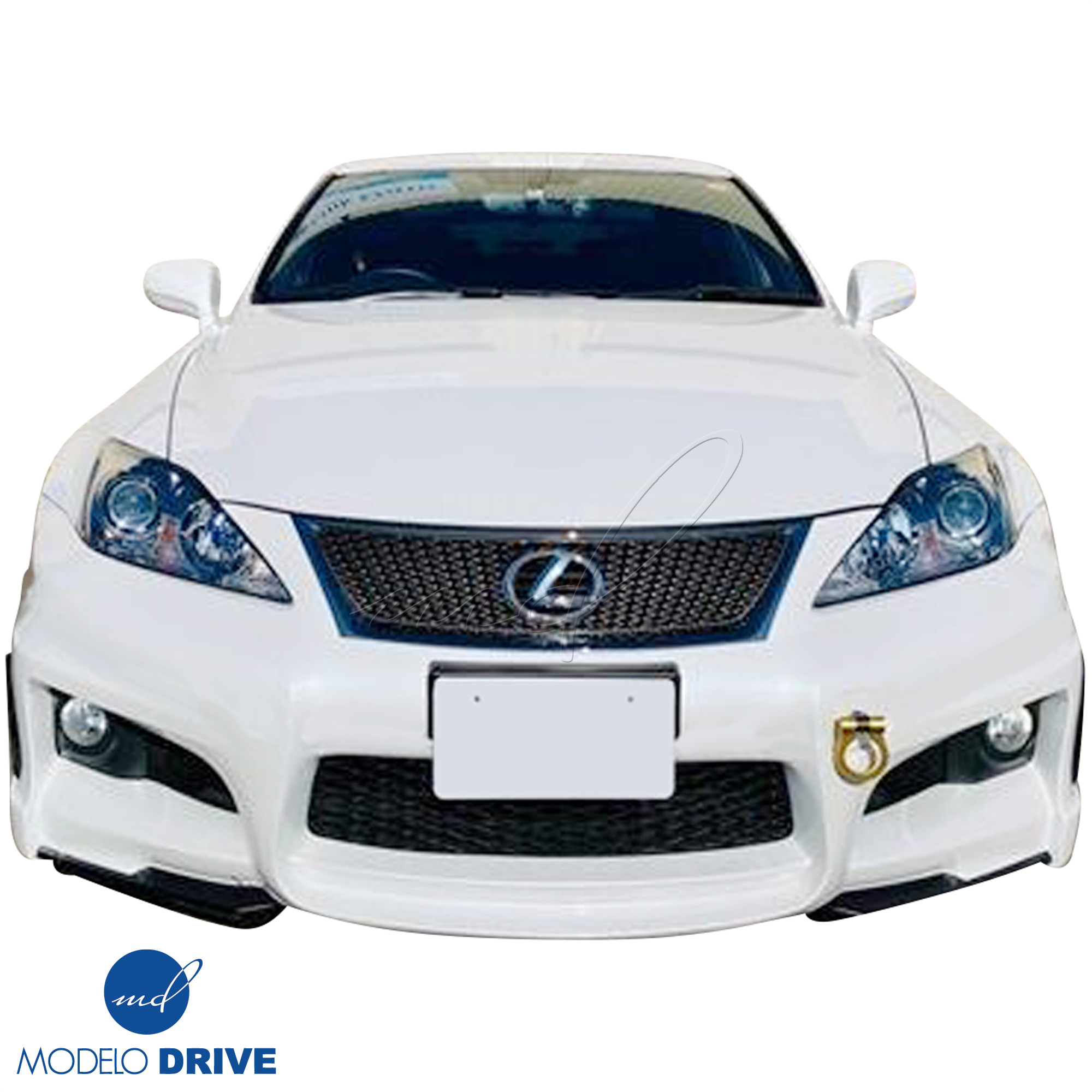 ModeloDrive FRP WAL BISO Front Bumper > Lexus IS-Series IS-F 2012-2013 - Image 9