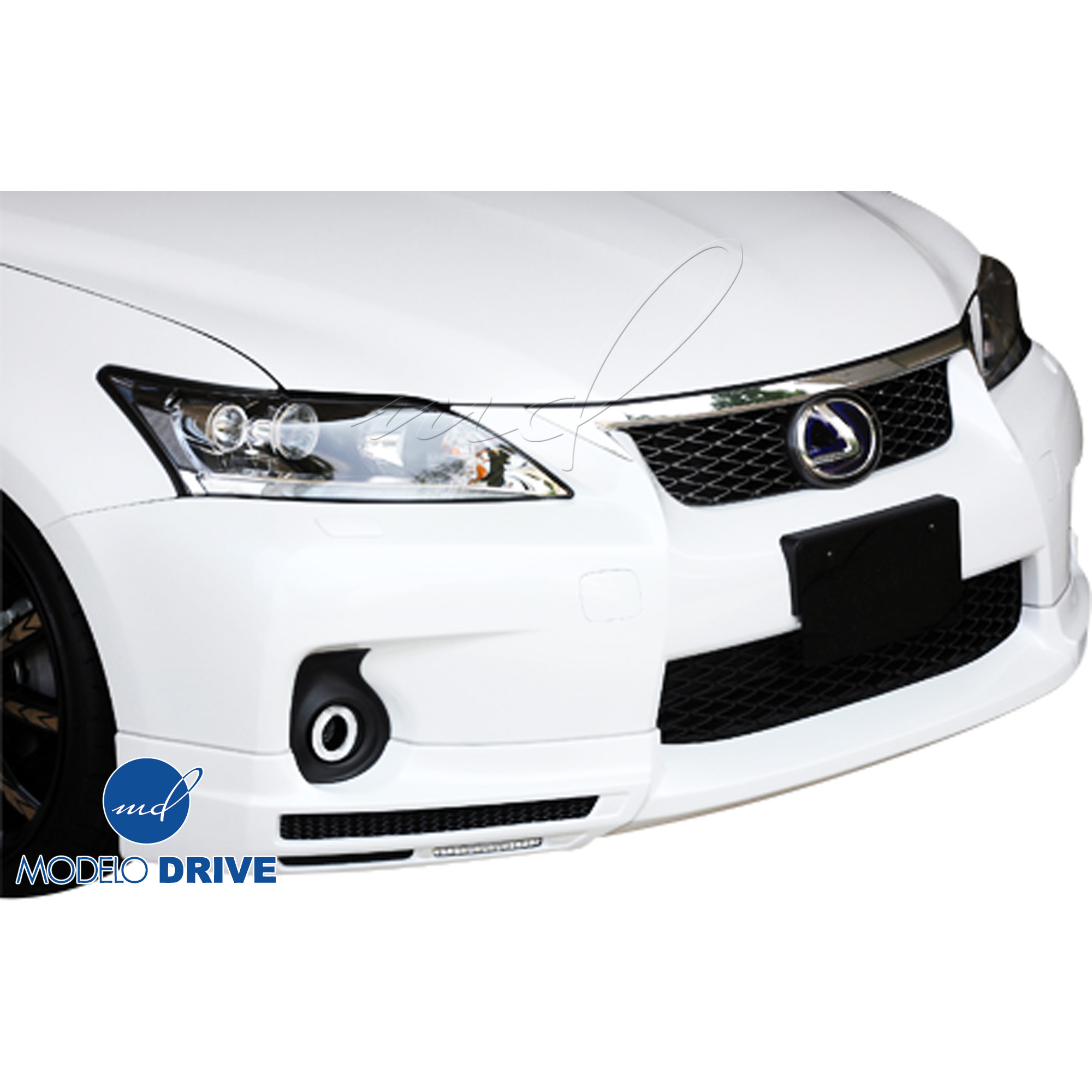 ModeloDrive FRP ZEU Front Add-on Valance > Lexus CT-Series 200H 2011-2013 - Image 3