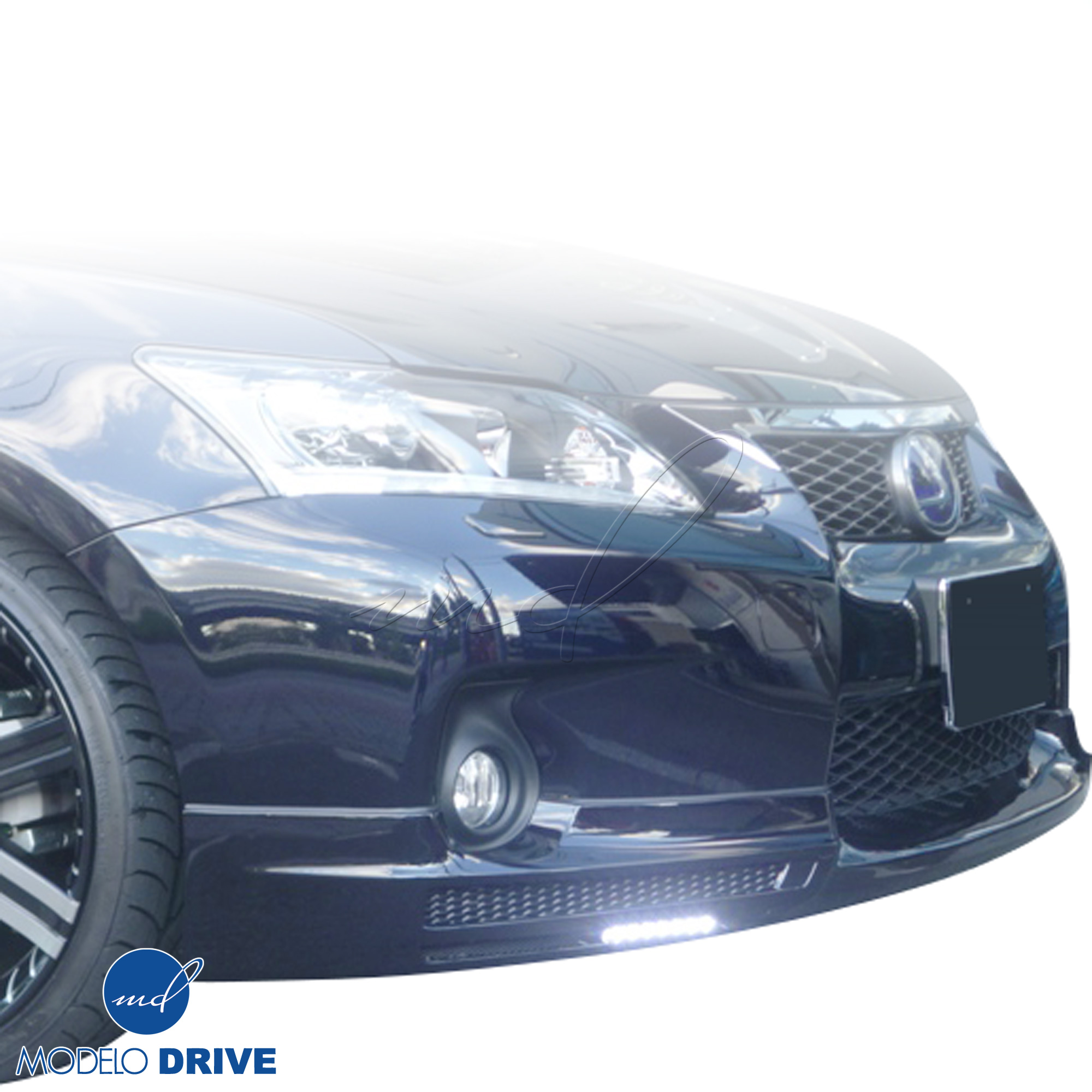 ModeloDrive FRP ZEU Front Add-on Valance > Lexus CT-Series 200H 2011-2013 - Image 1