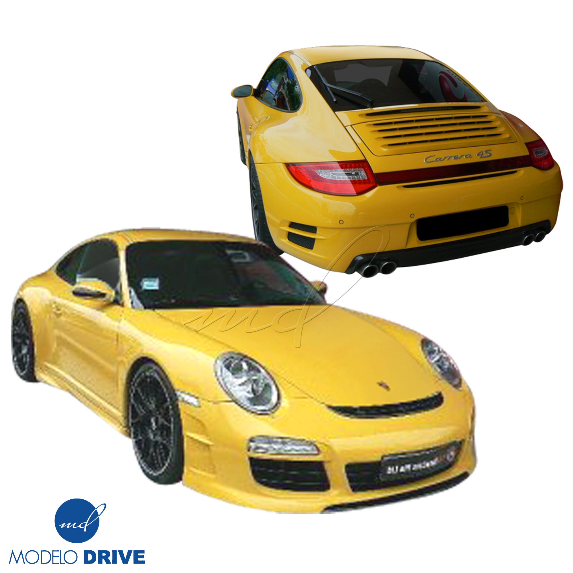 ModeloDrive FRP MASO Body Kit 9pc > Porsche 911 997 2009-2011 - Image 1
