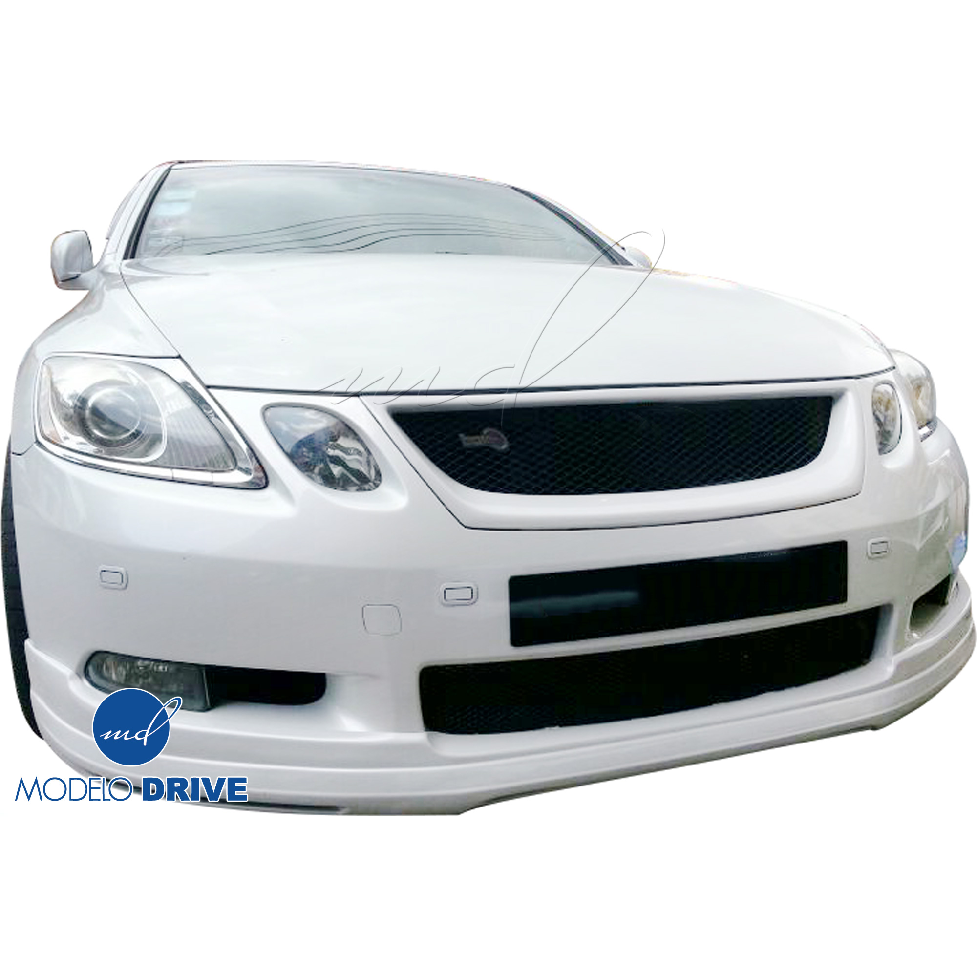 ModeloDrive FRP JPRO Front Add-on Valance > Lexus GS-Series GS300 GS350 GS430 GS450H 2006-2007 - Image 1