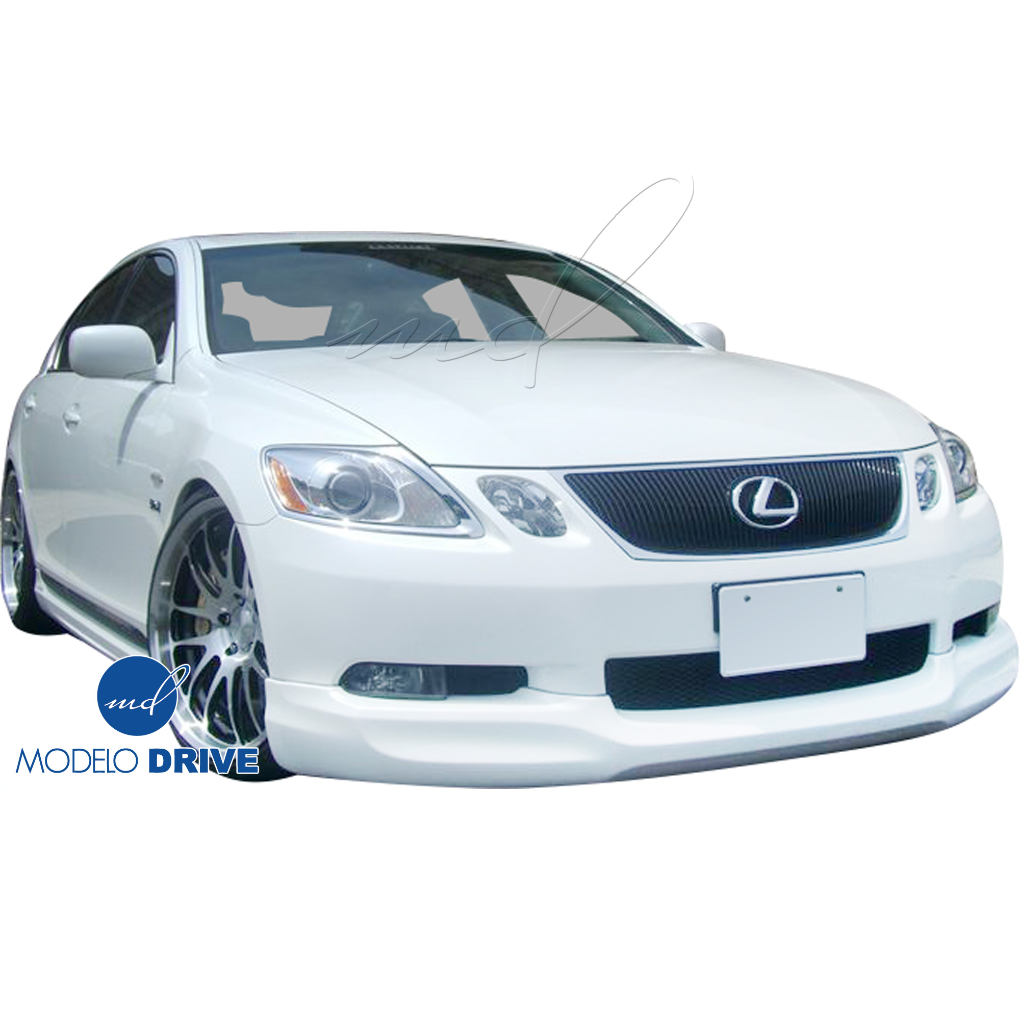 ModeloDrive FRP ING Front Add-on Valance > Lexus GS300 2006-2007 - Image 8