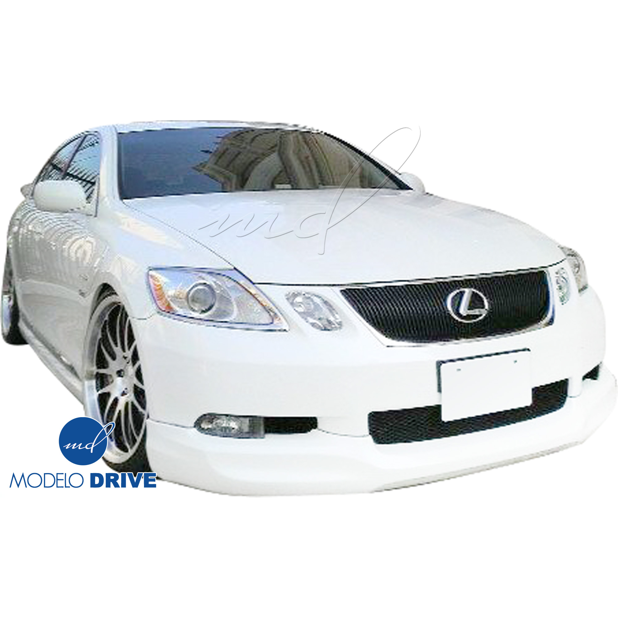 ModeloDrive FRP ING Front Add-on Valance > Lexus GS300 2006-2007 - Image 6
