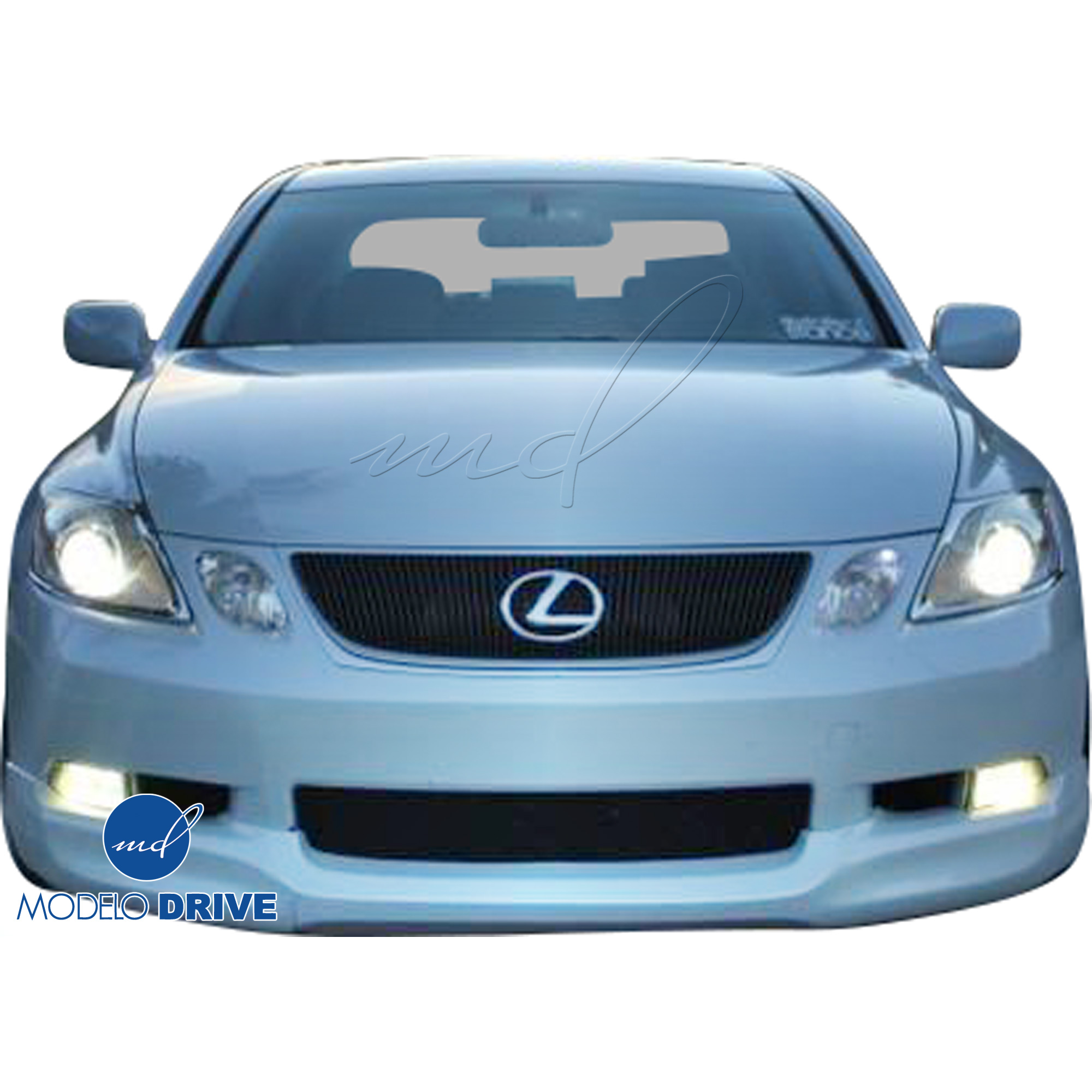 ModeloDrive FRP ING Front Add-on Valance > Lexus GS300 2006-2007 - Image 3