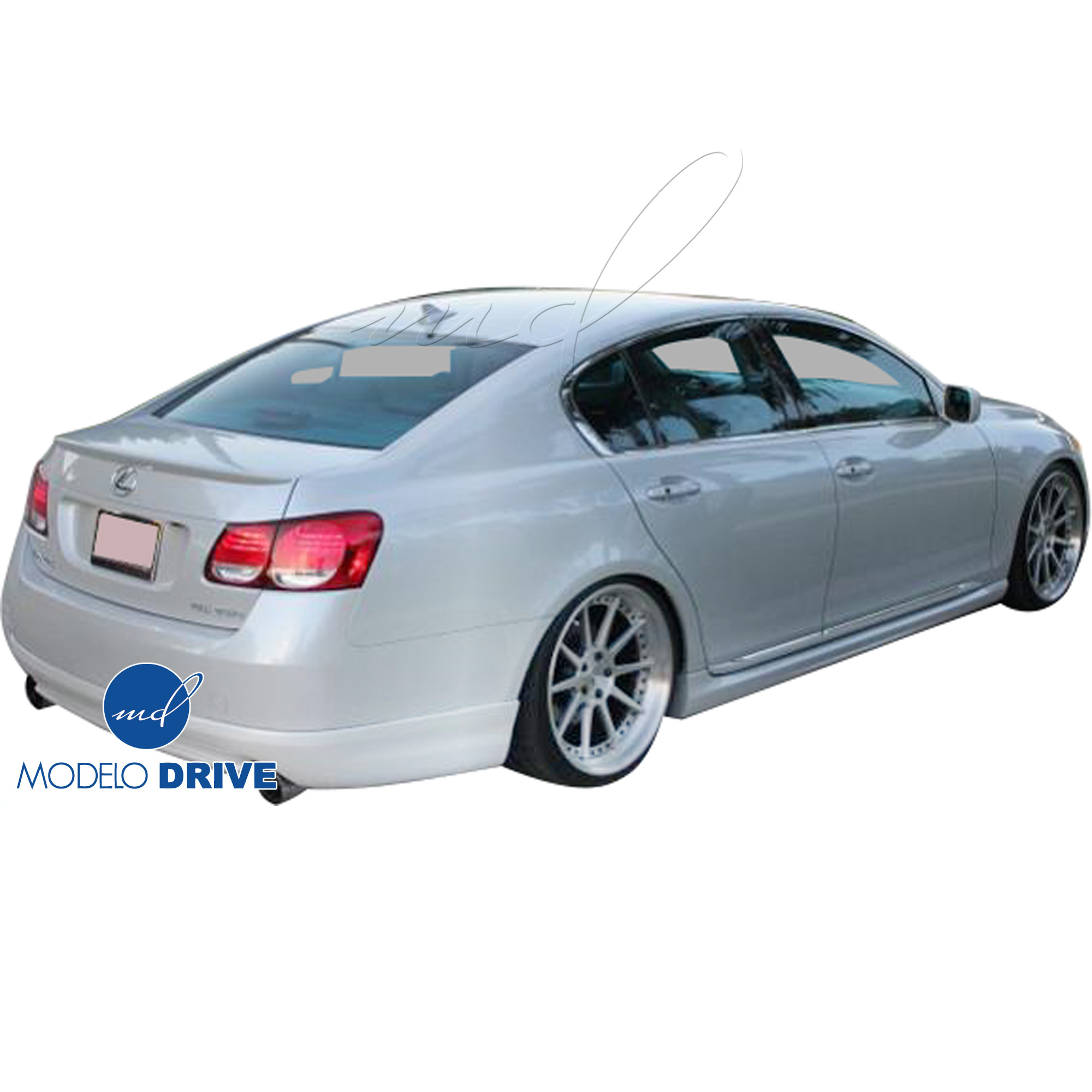 ModeloDrive FRP ING Rear Add-on Valance > Lexus GS-Series GS300 GS350 GS430 GS450H 2006-2007 - Image 5