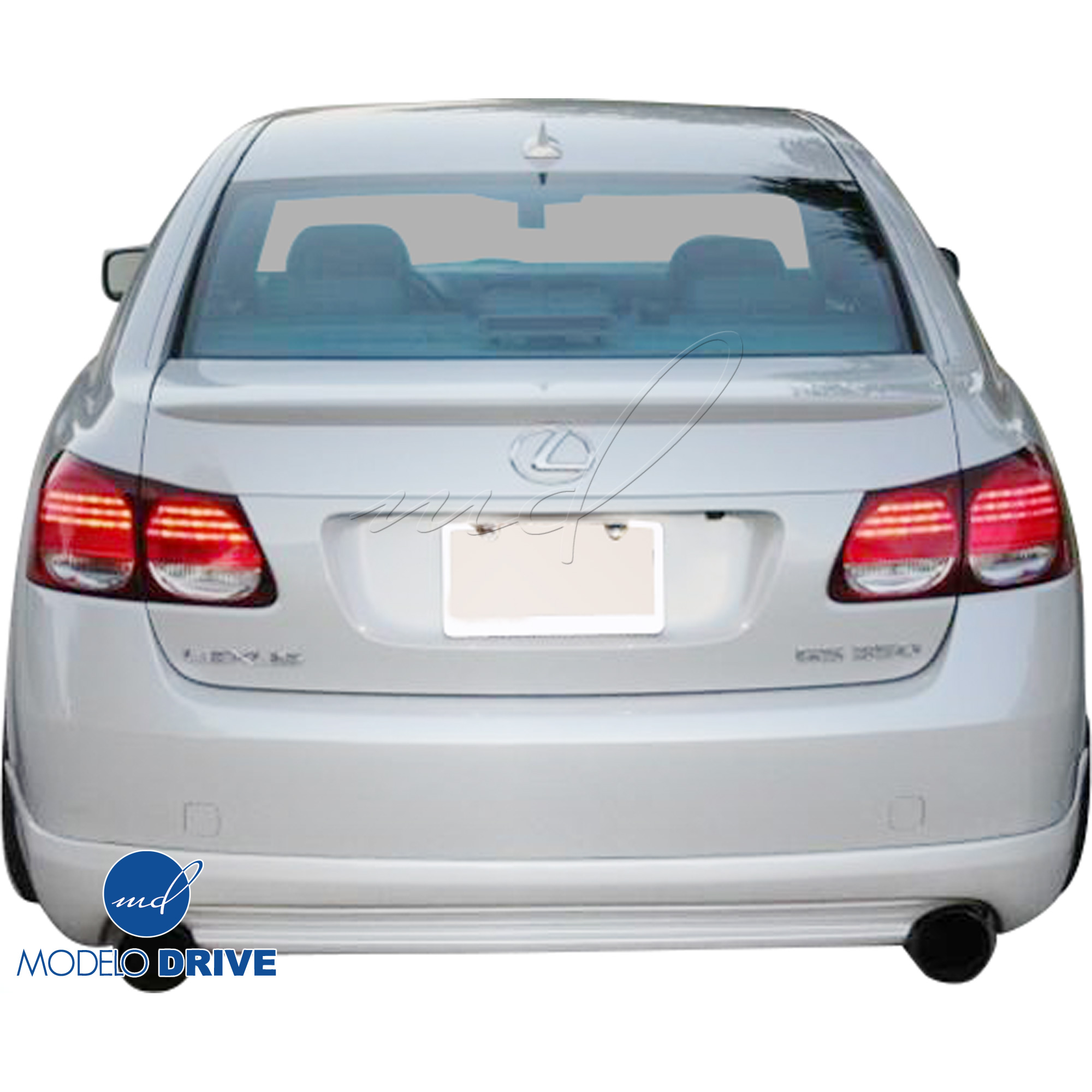 ModeloDrive FRP ING Rear Add-on Valance > Lexus GS300 2006-2007 - Image 6