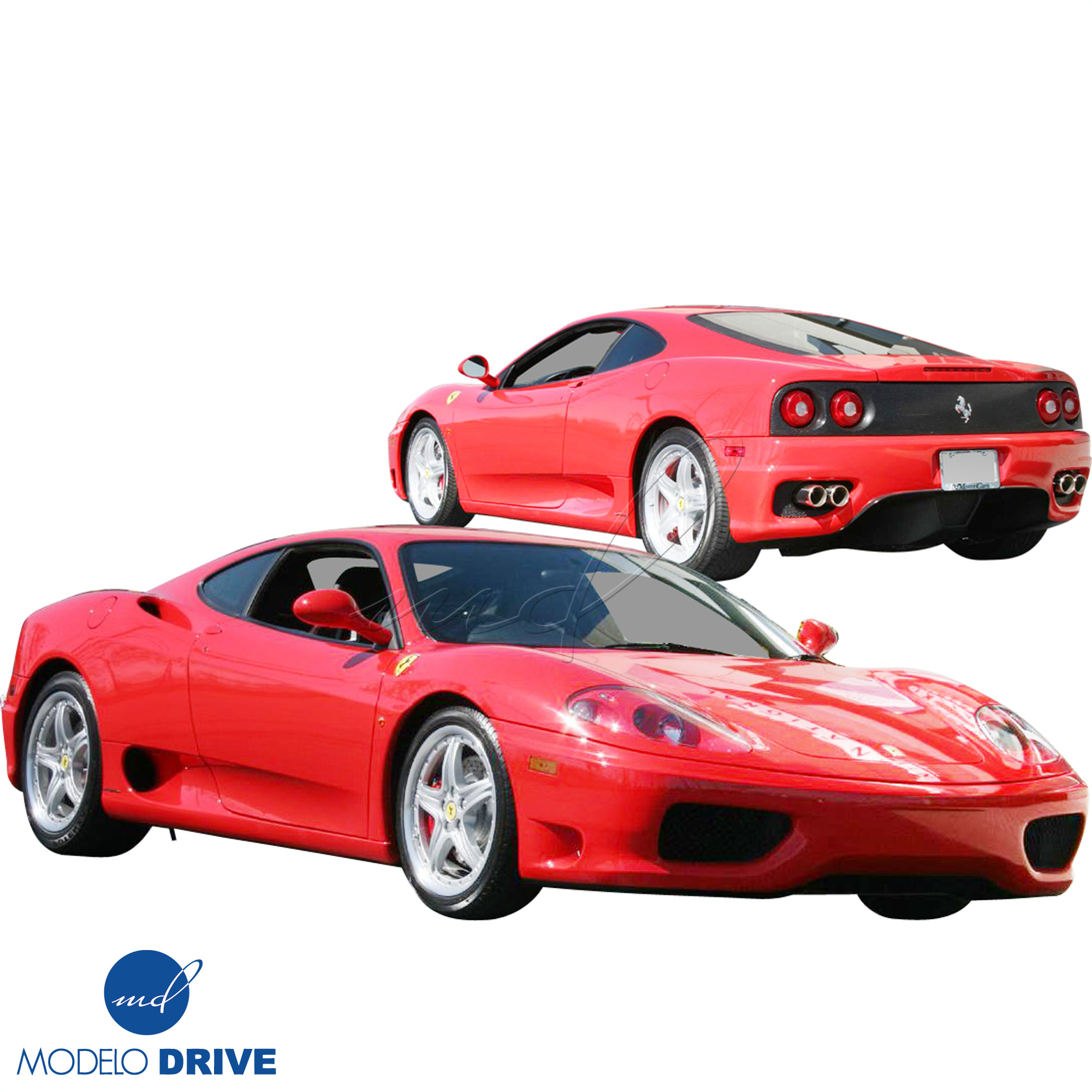 ModeloDrive FRP Challenge Body Kit 2pc > Ferrari 360 2000-2004 - Image 3