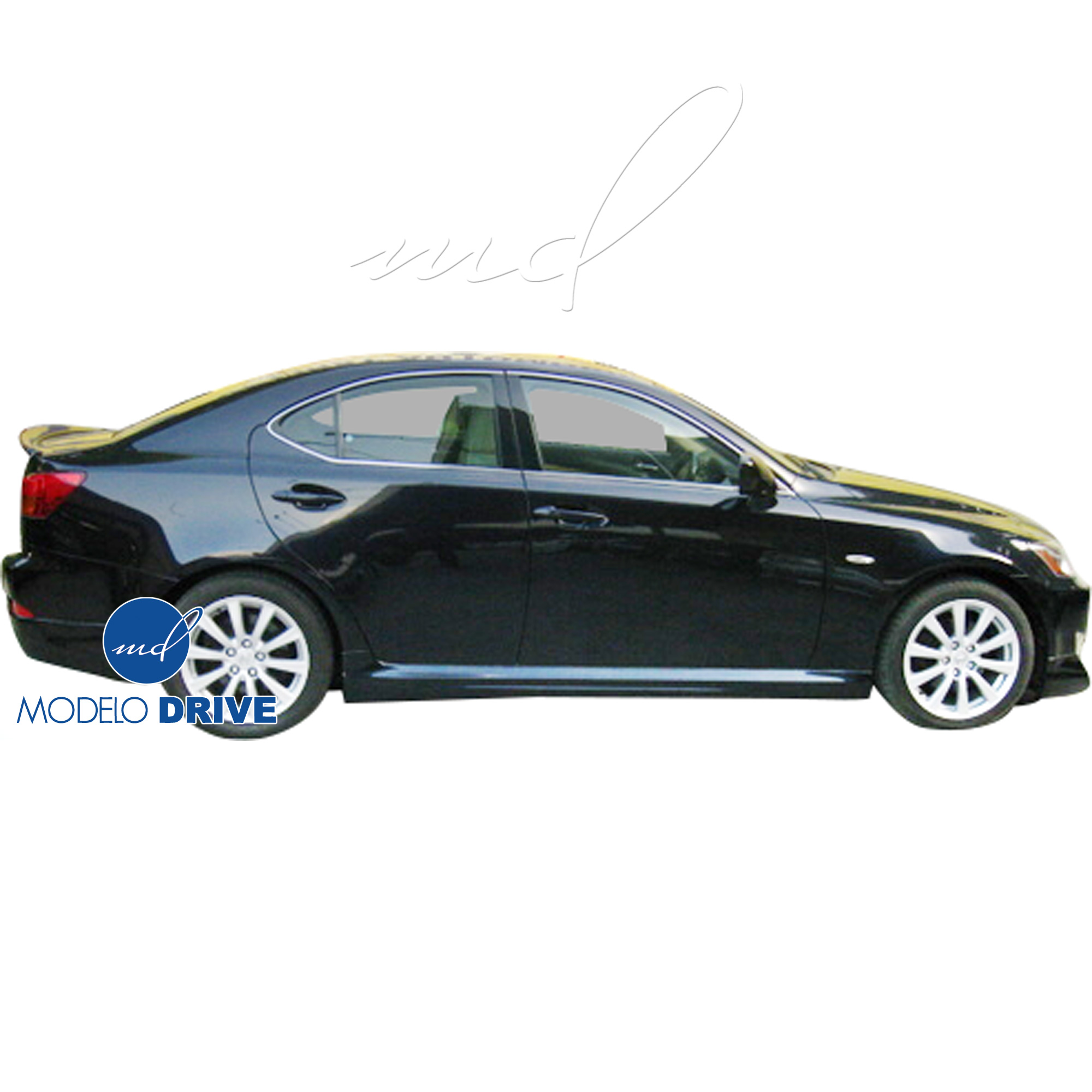 ModeloDrive FRP ING Side Skirts > Lexus IS250 2006-2013 > 4-Door Sedan - Image 5