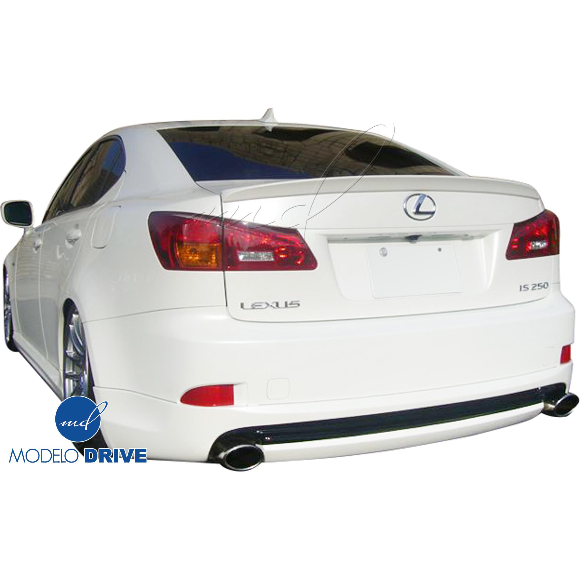 ModeloDrive FRP ING Rear Add-on Valance > Lexus IS250 2006-2013 > 4-Door Sedan - Image 20