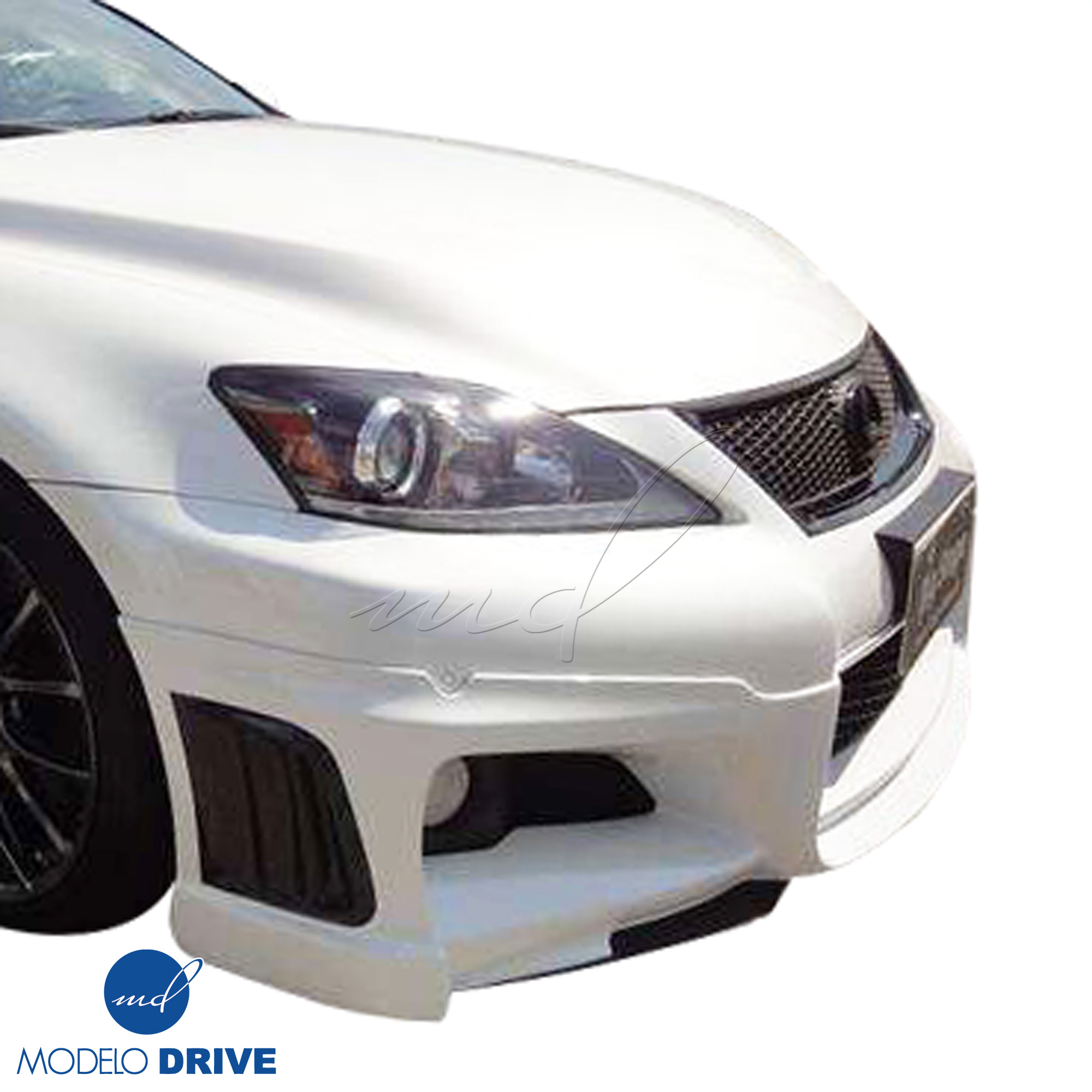 ModeloDrive FRP WAL BISO Front Grille > Lexus IS F 2012-2013 - Image 13